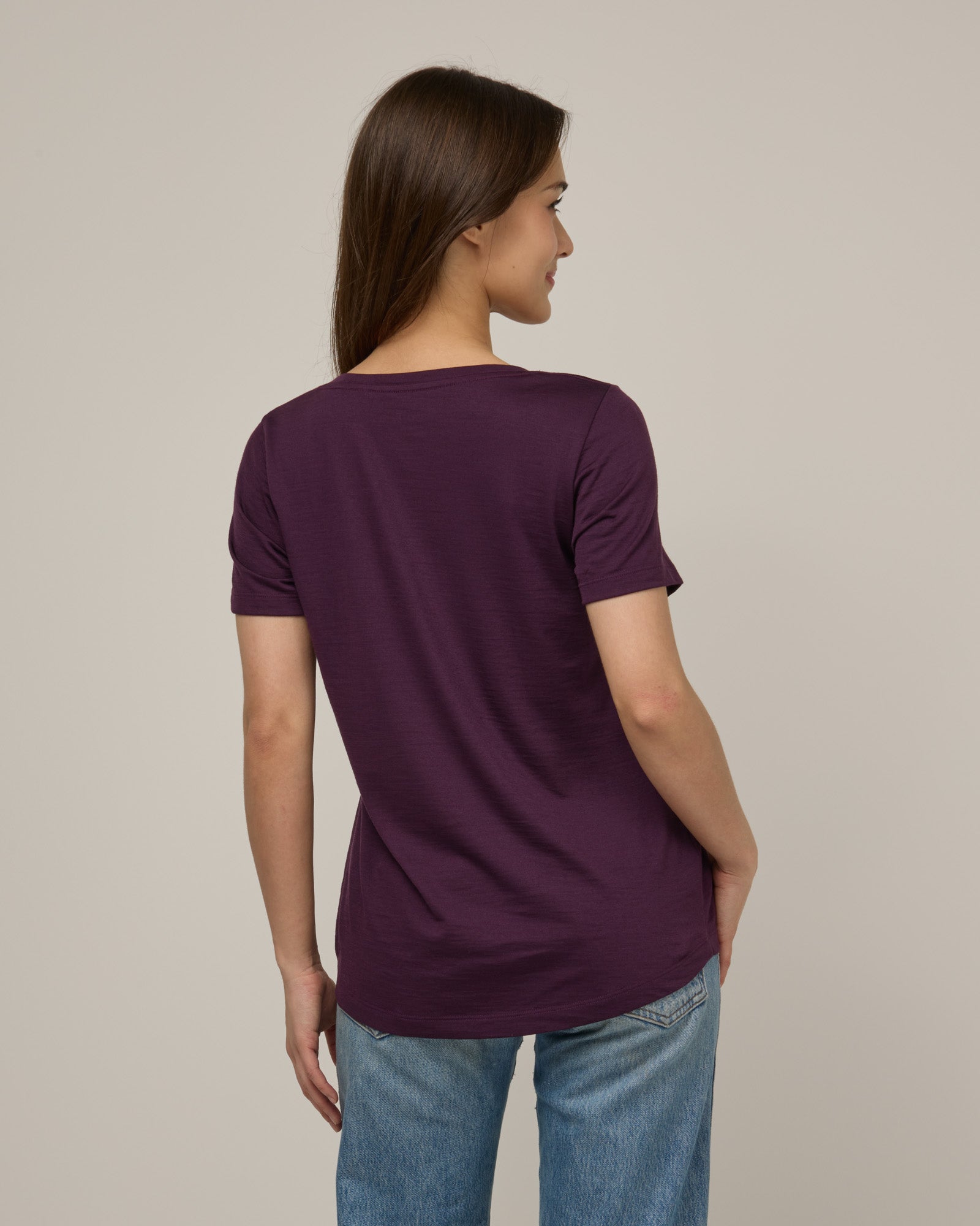 T-shirt à col rond Stella Signature