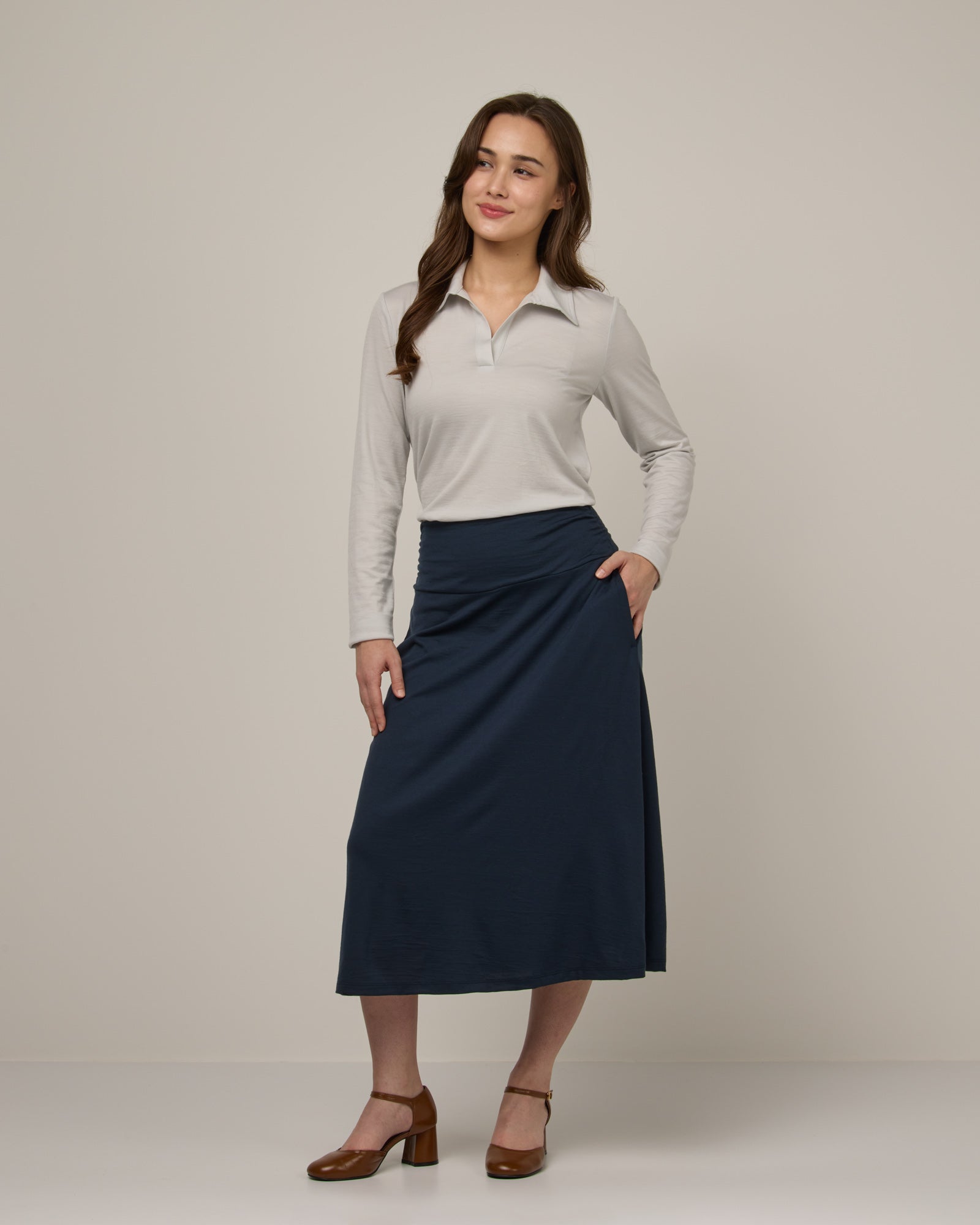 Jupe midi Helena