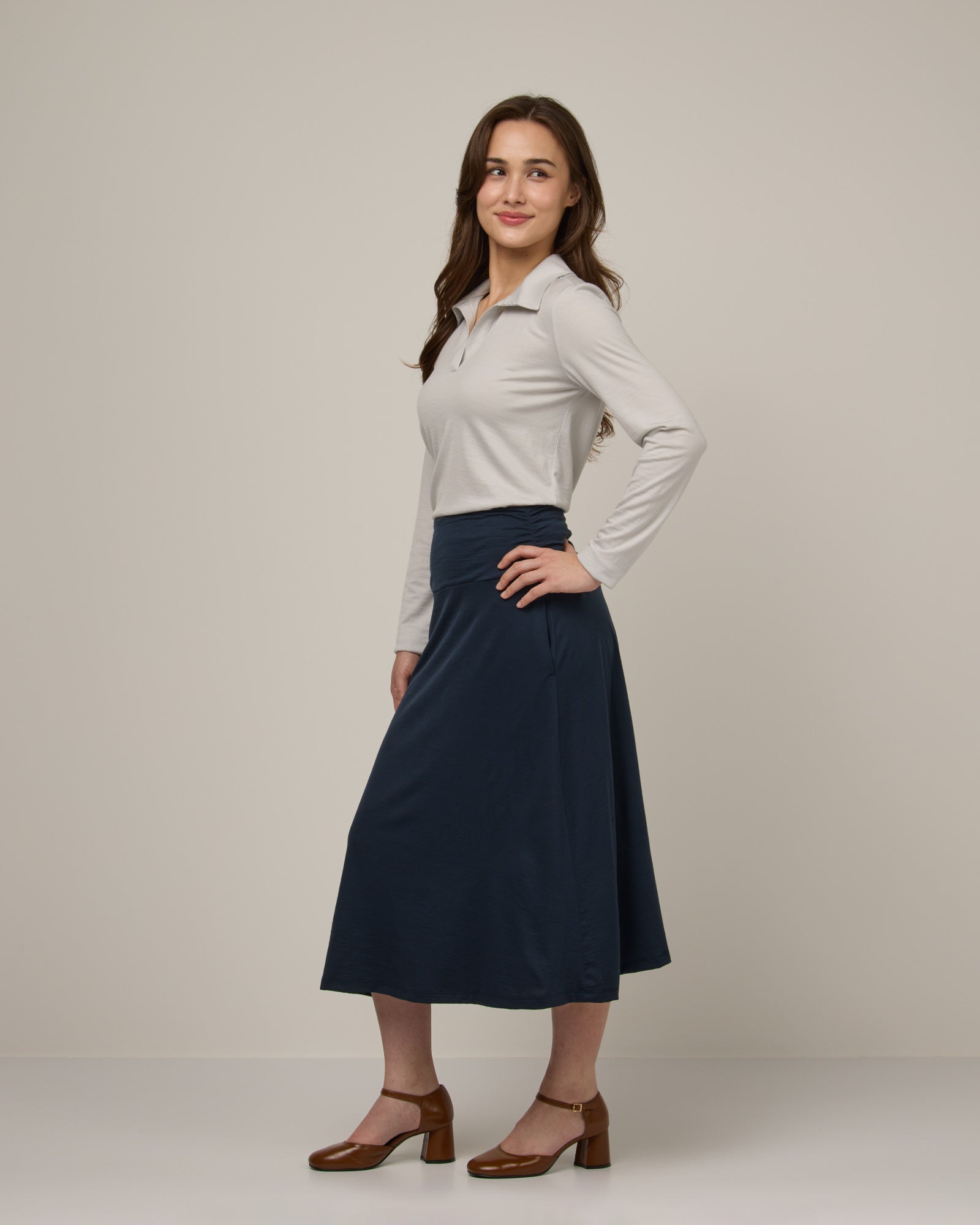 Jupe midi Helena