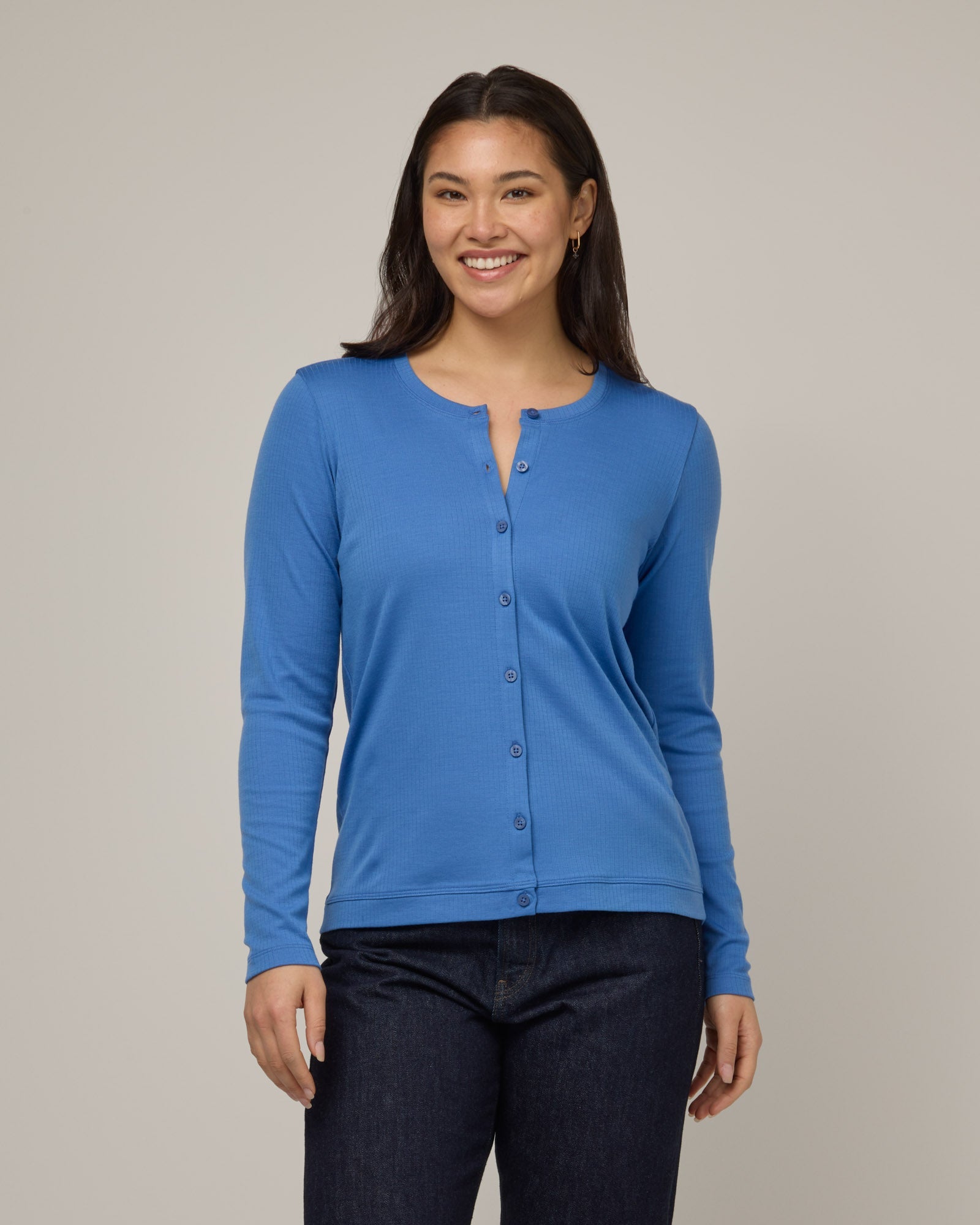 Cardigan côtelé Céleste