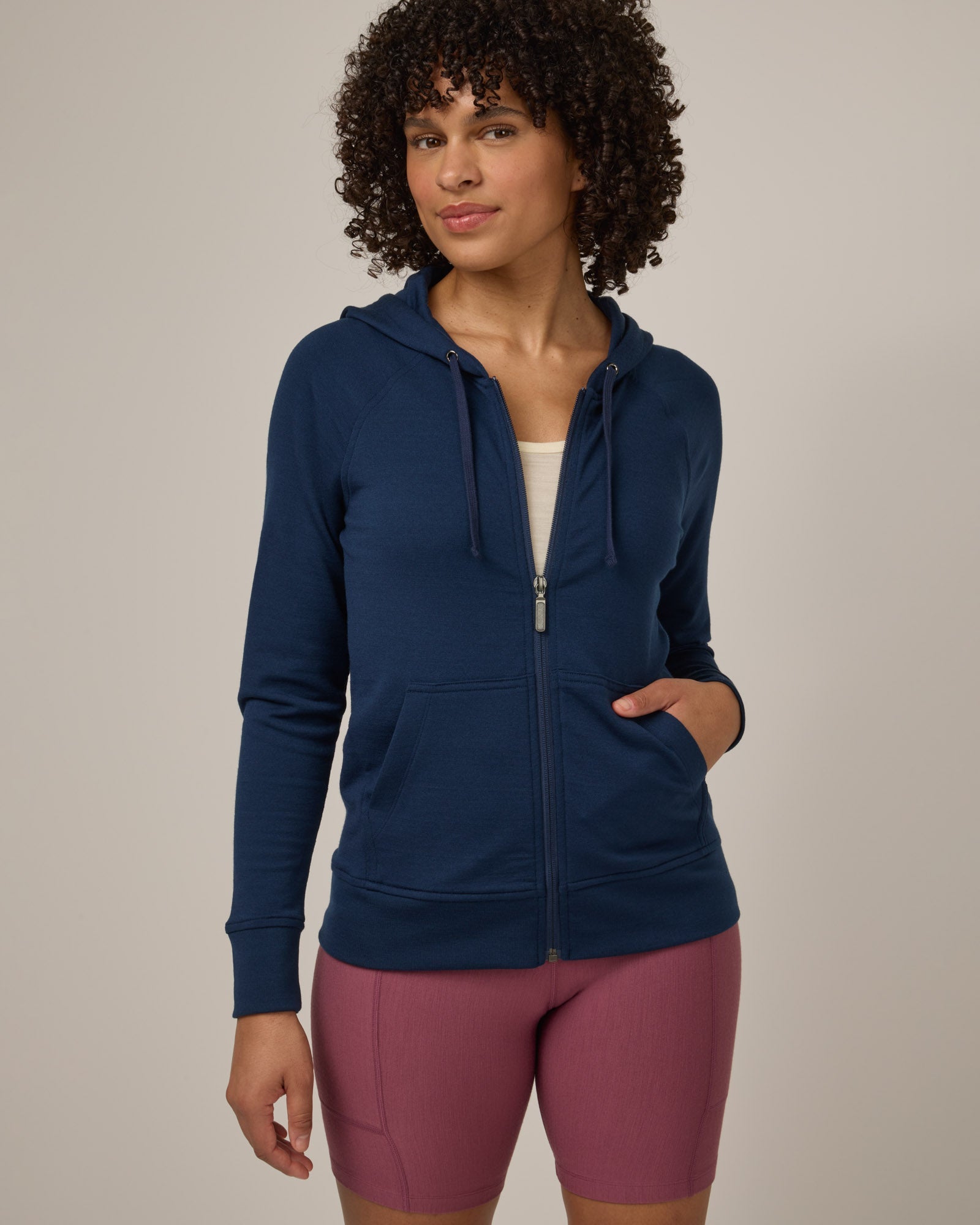 Sweat à capuche entièrement zippé Aspen