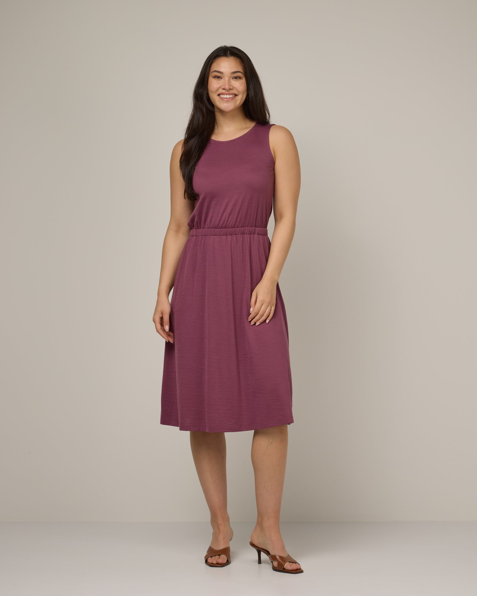 Robe ajustée et évasée Sofia