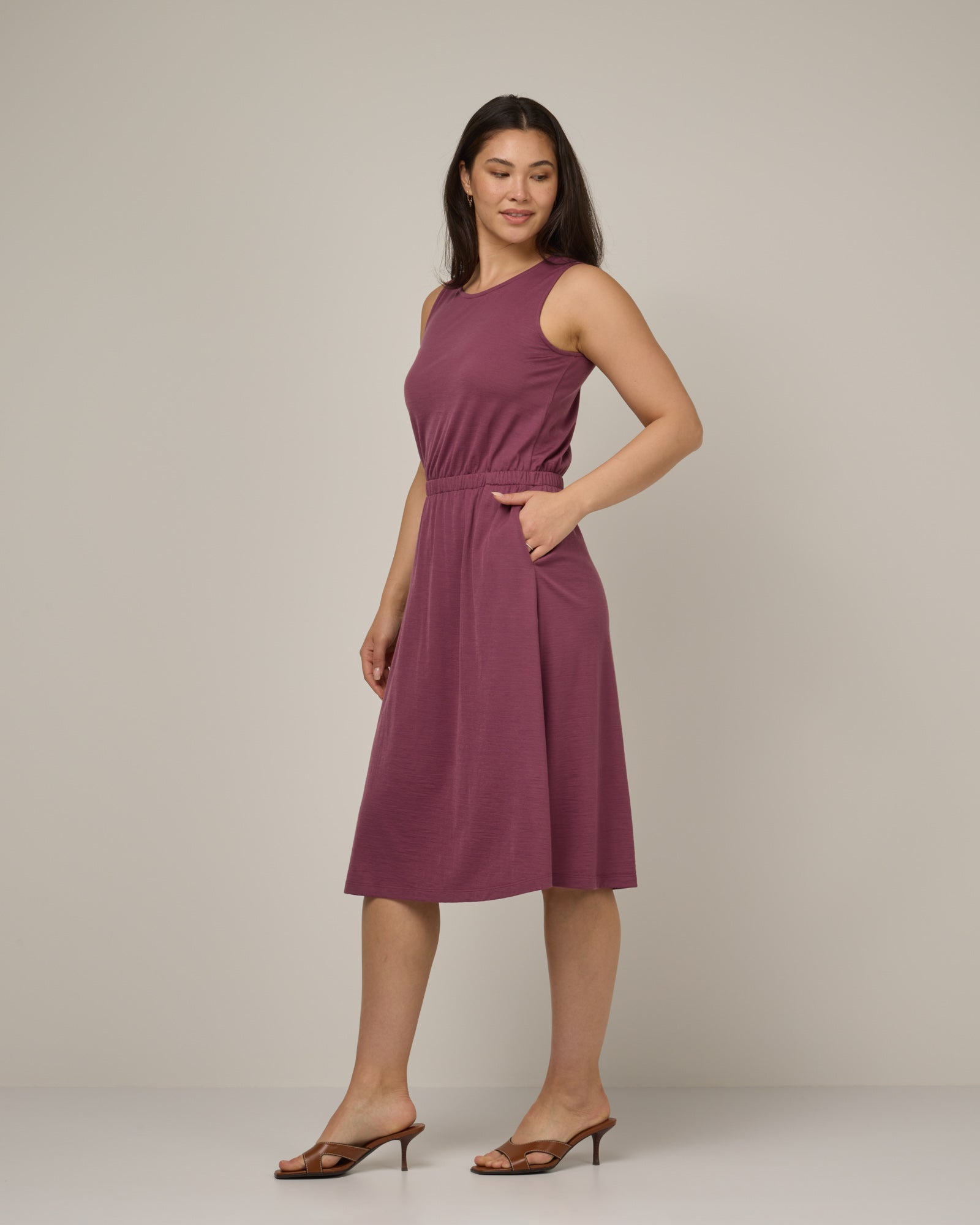 Robe ajustée et évasée Sofia
