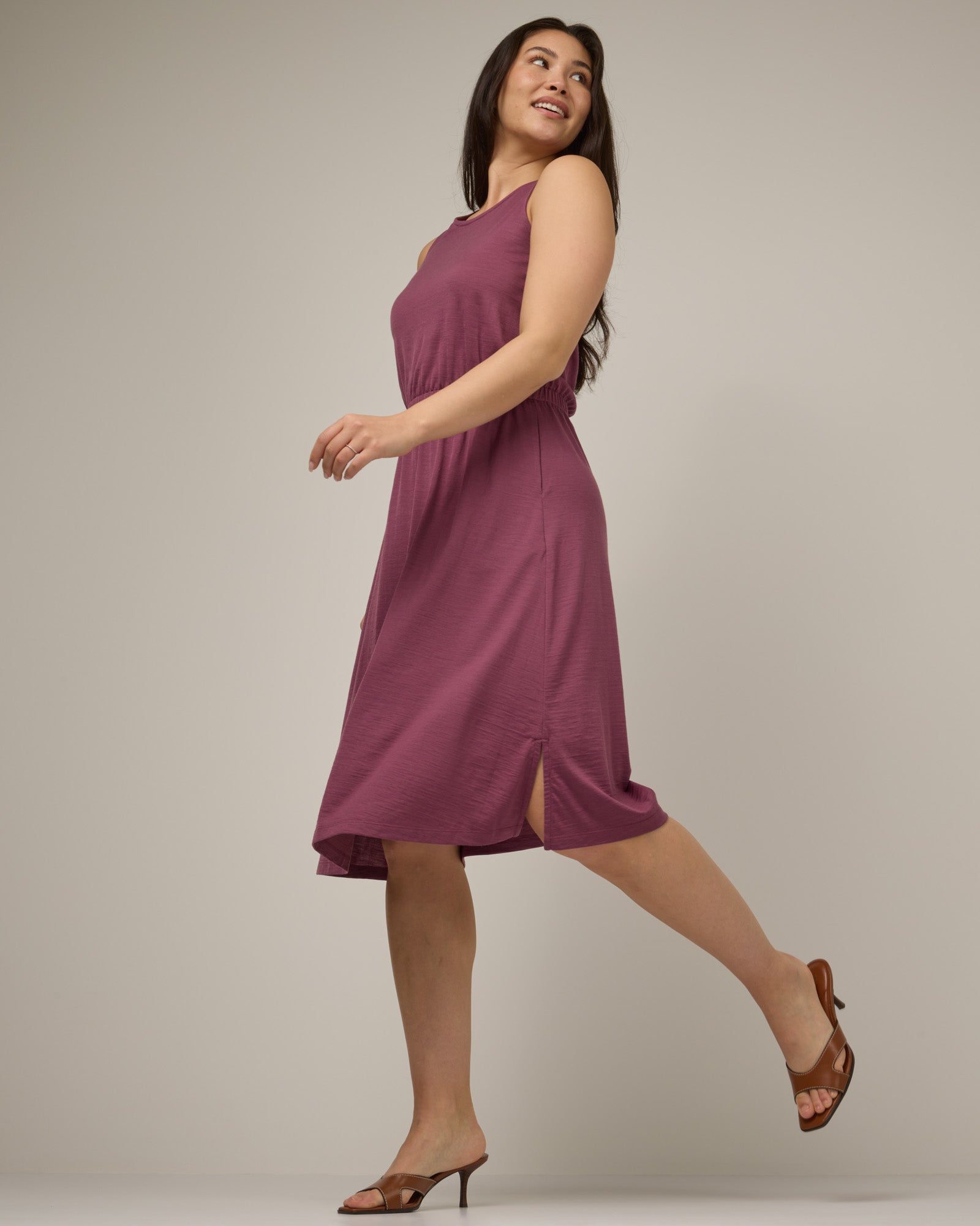 Robe ajustée et évasée Sofia