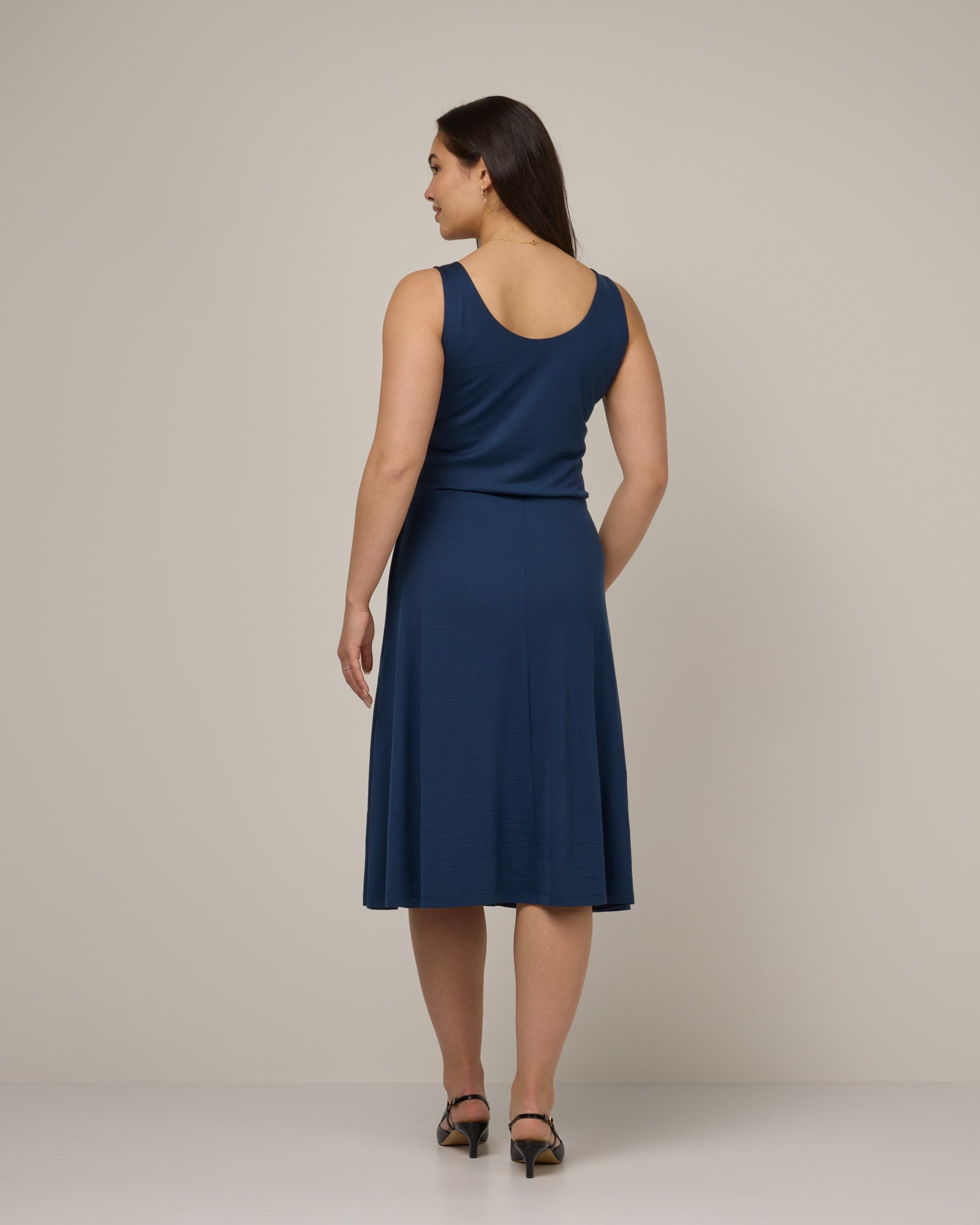 Robe ajustée et évasée Ava