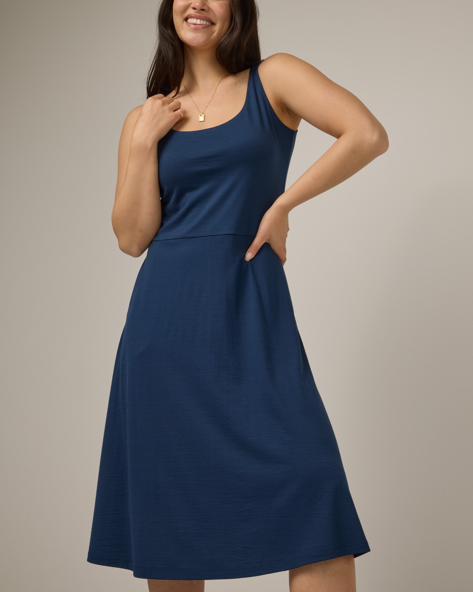 Robe ajustée et évasée Ava