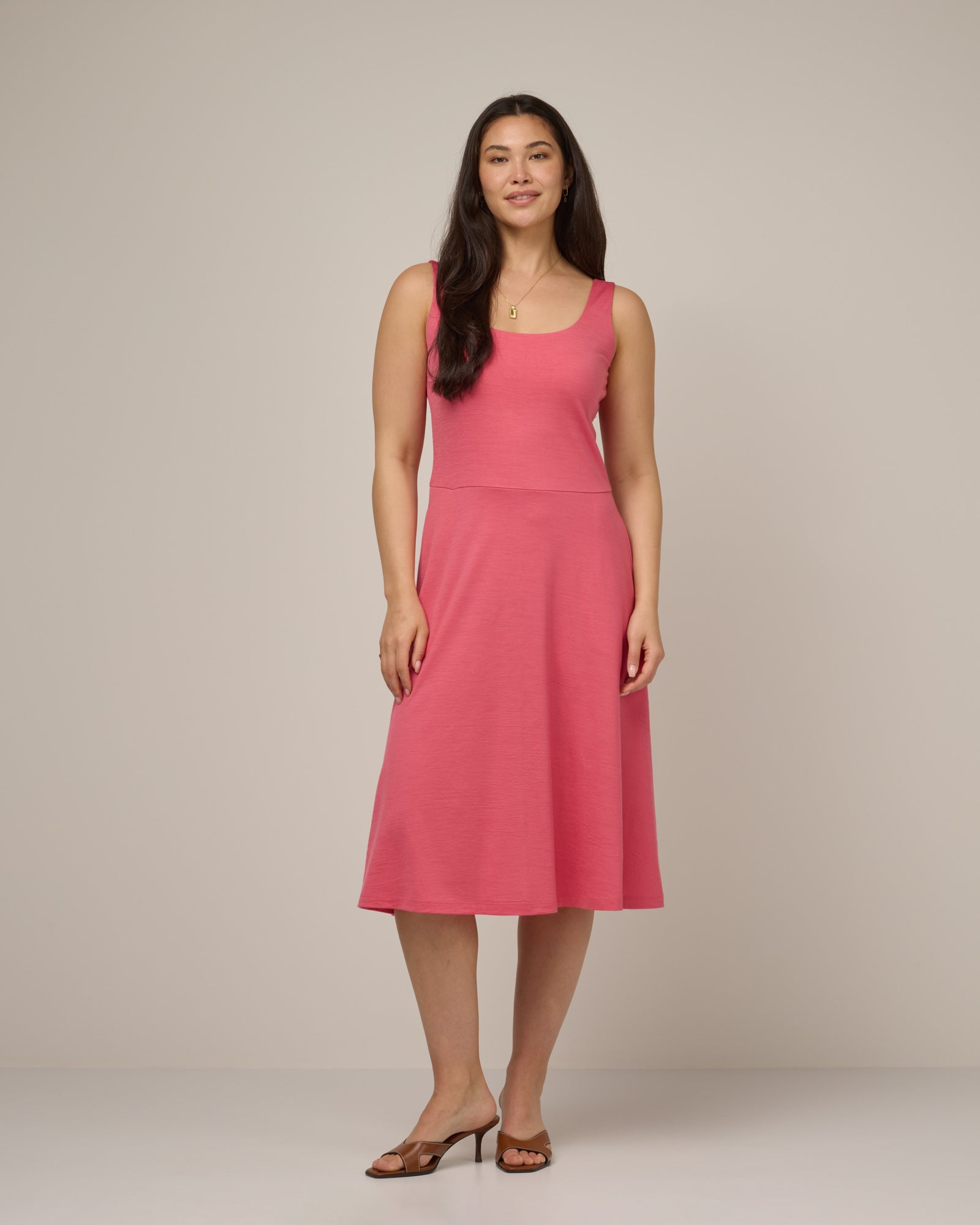Robe ajustée et évasée Ava