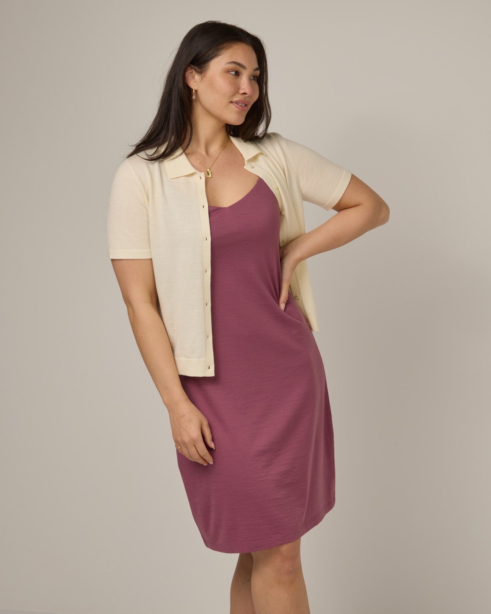 Robe soutien-gorge étagère Tessa