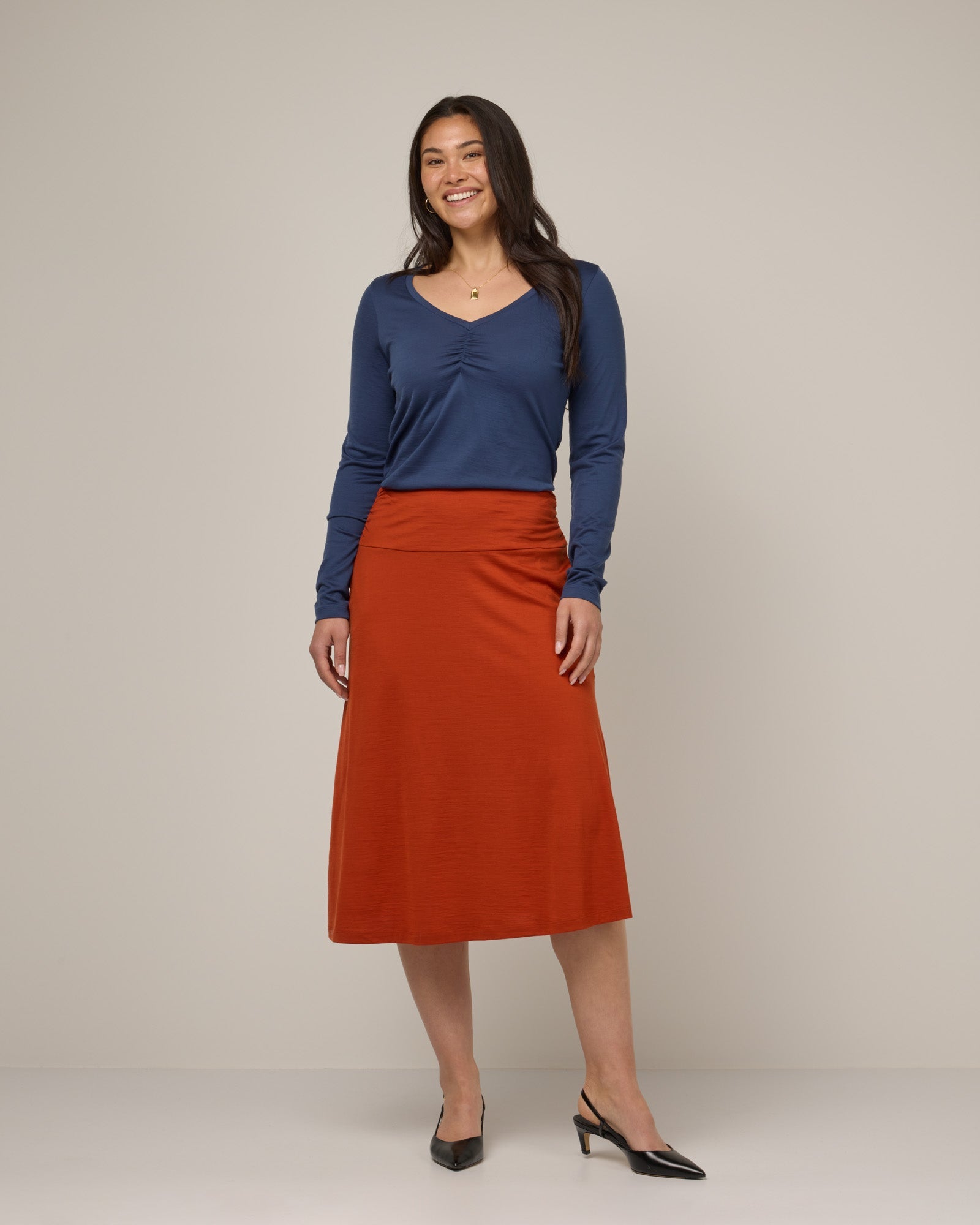 Jupe midi Helena