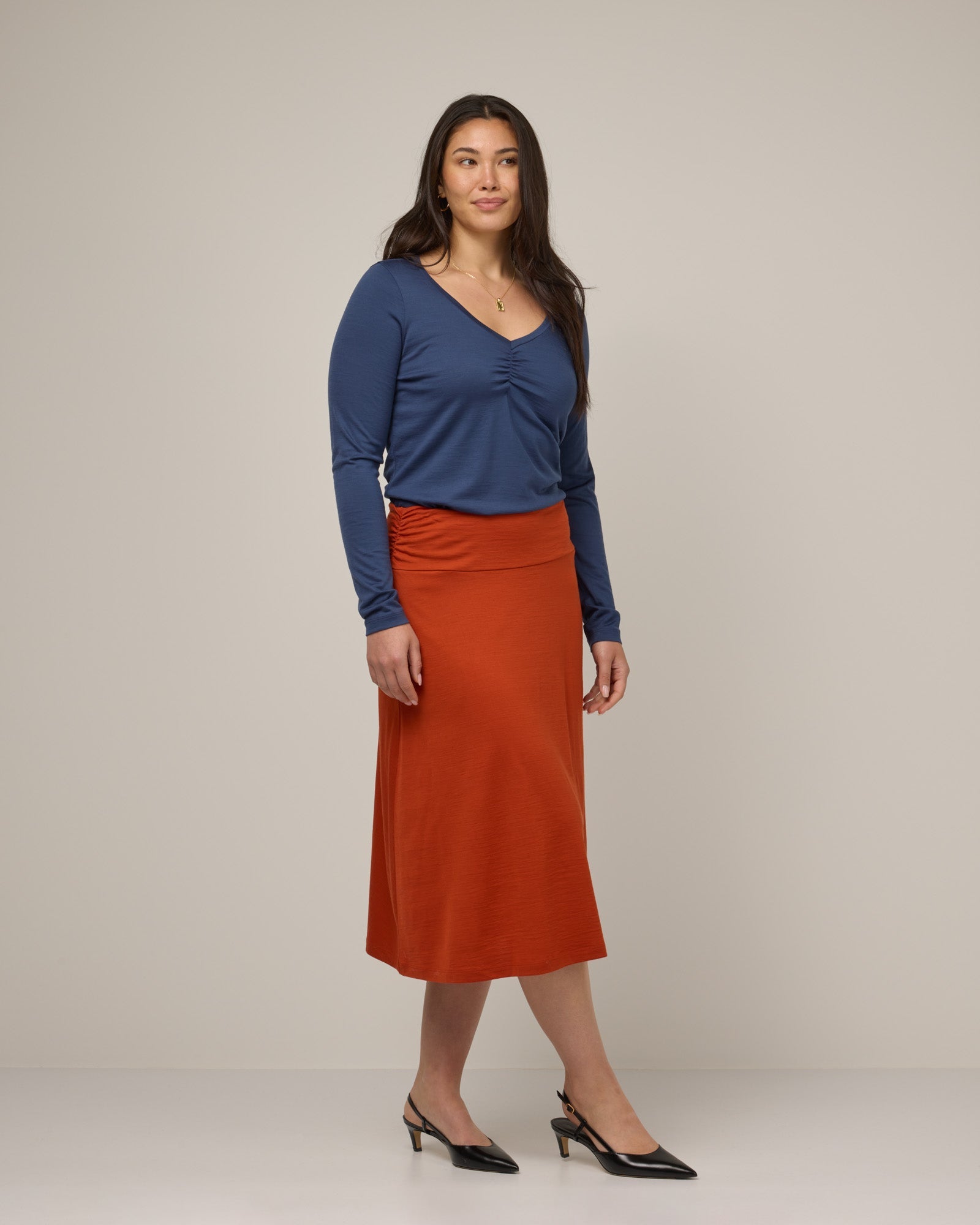 Jupe midi Helena