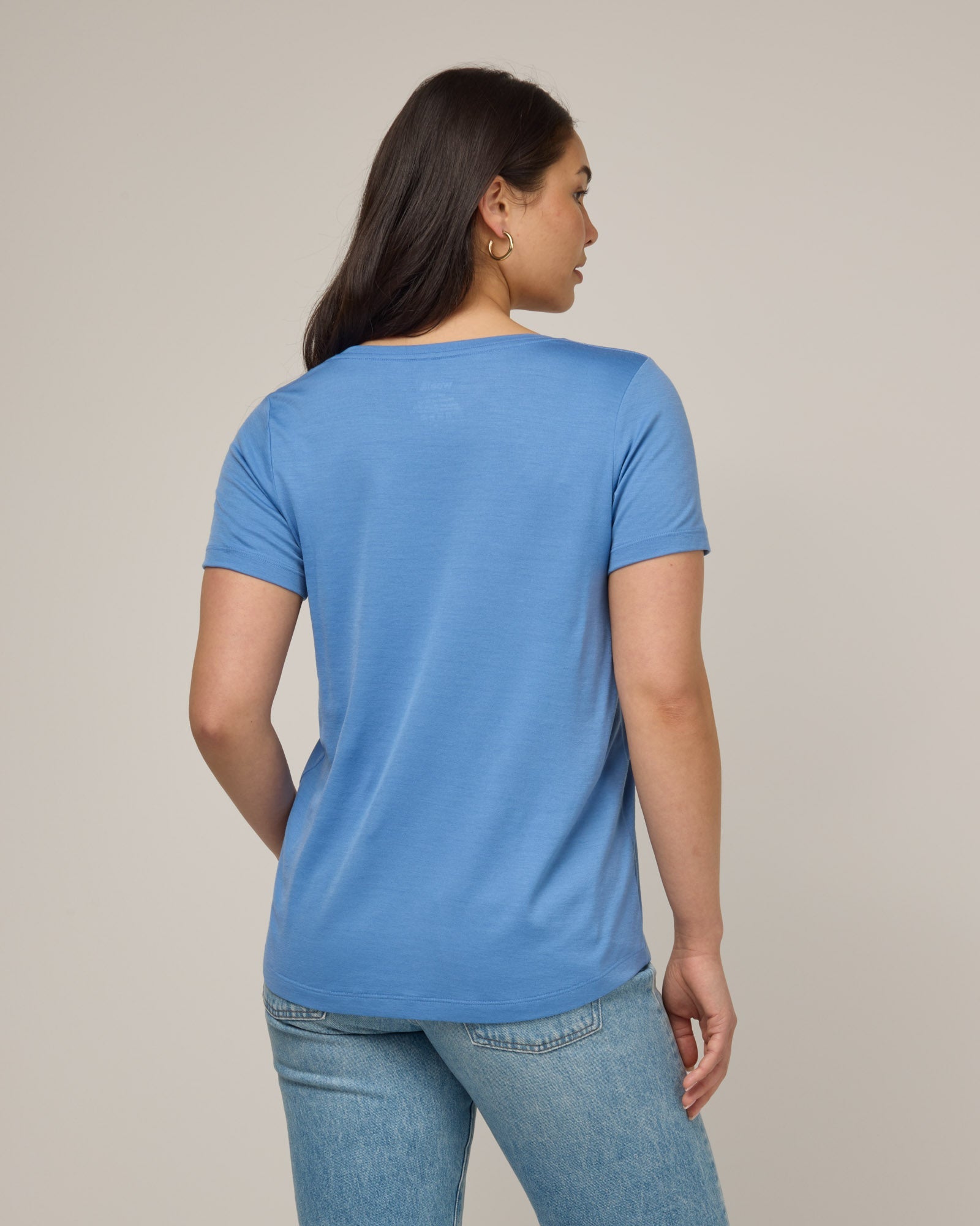 T-shirt à col rond Stella Signature