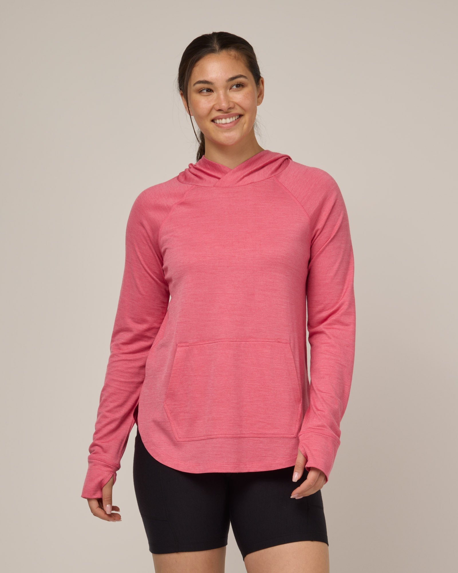 Sweat à capuche tunique Trek