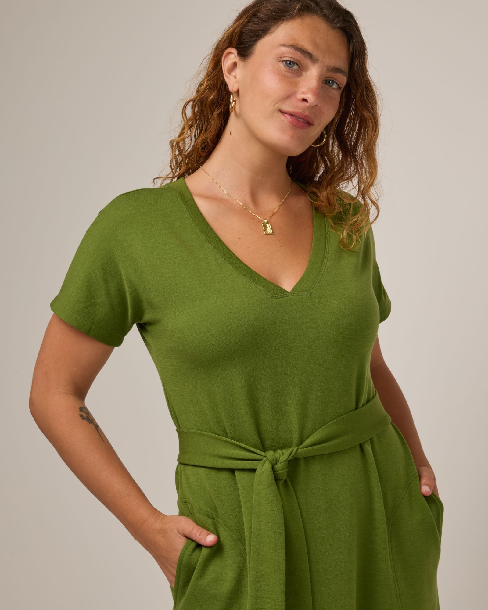 Robe ceinturée Shiloh