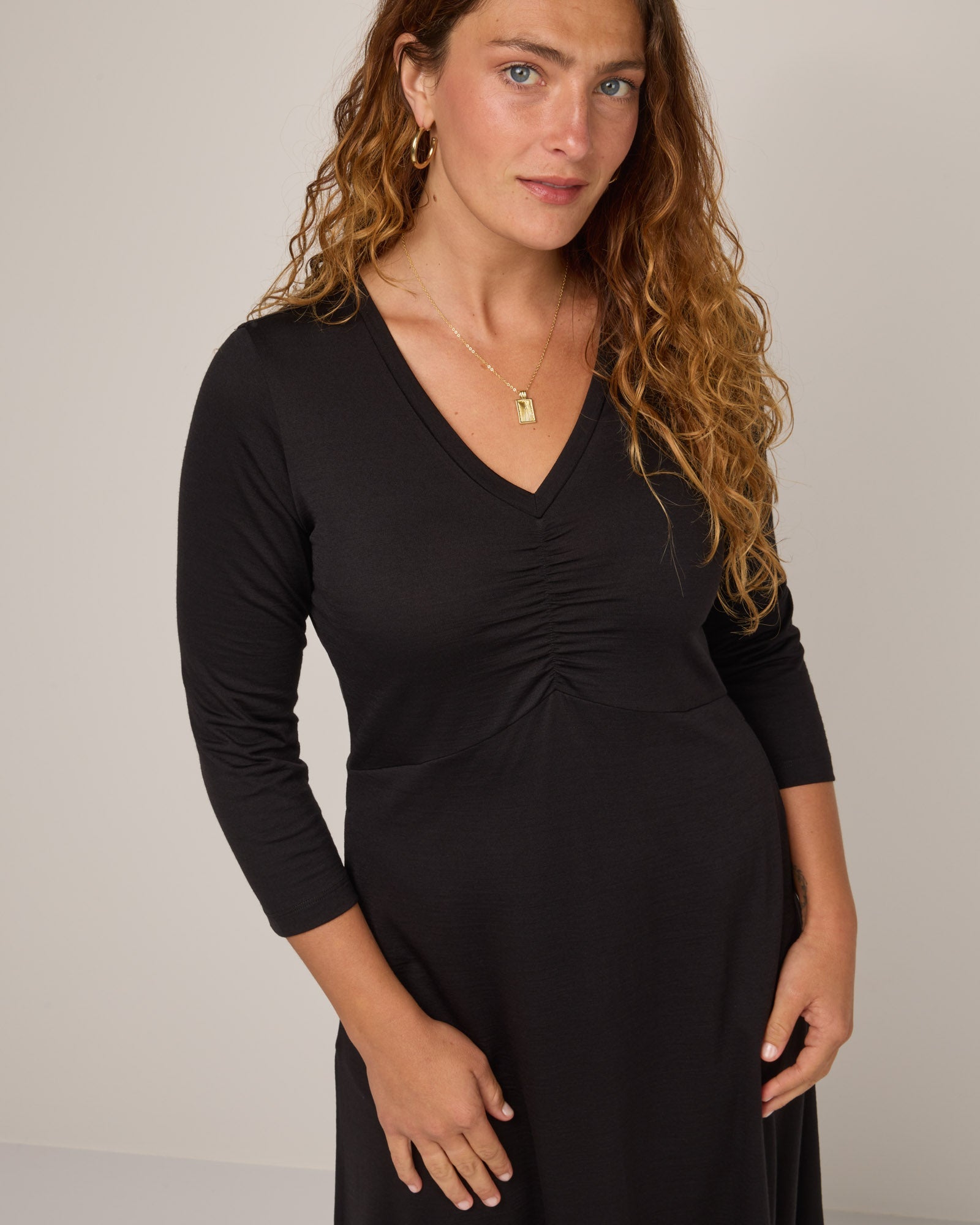 Robe froncée Emilia