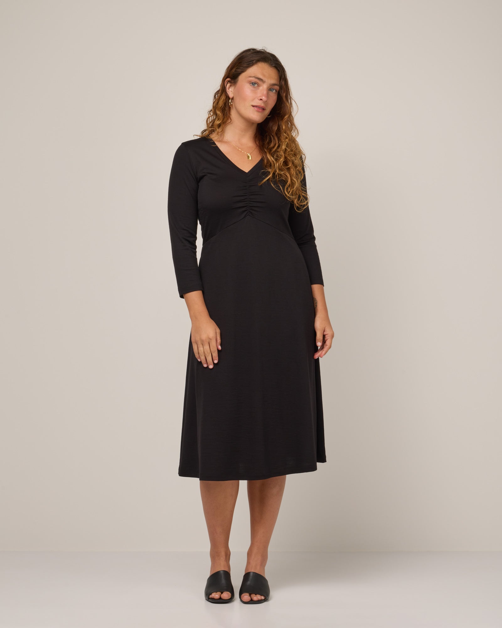 Robe froncée Emilia