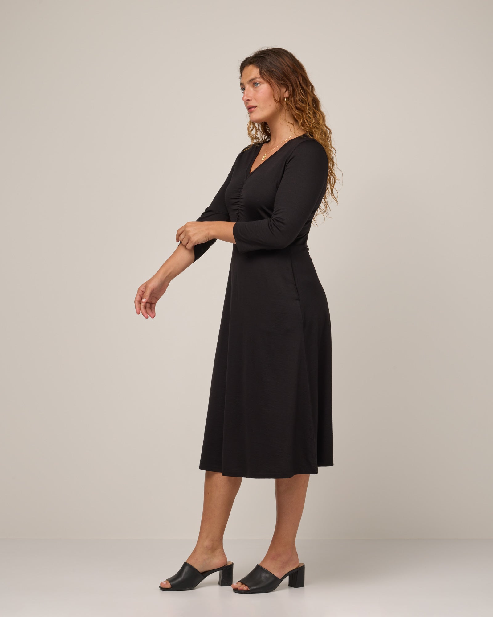 Robe froncée Emilia