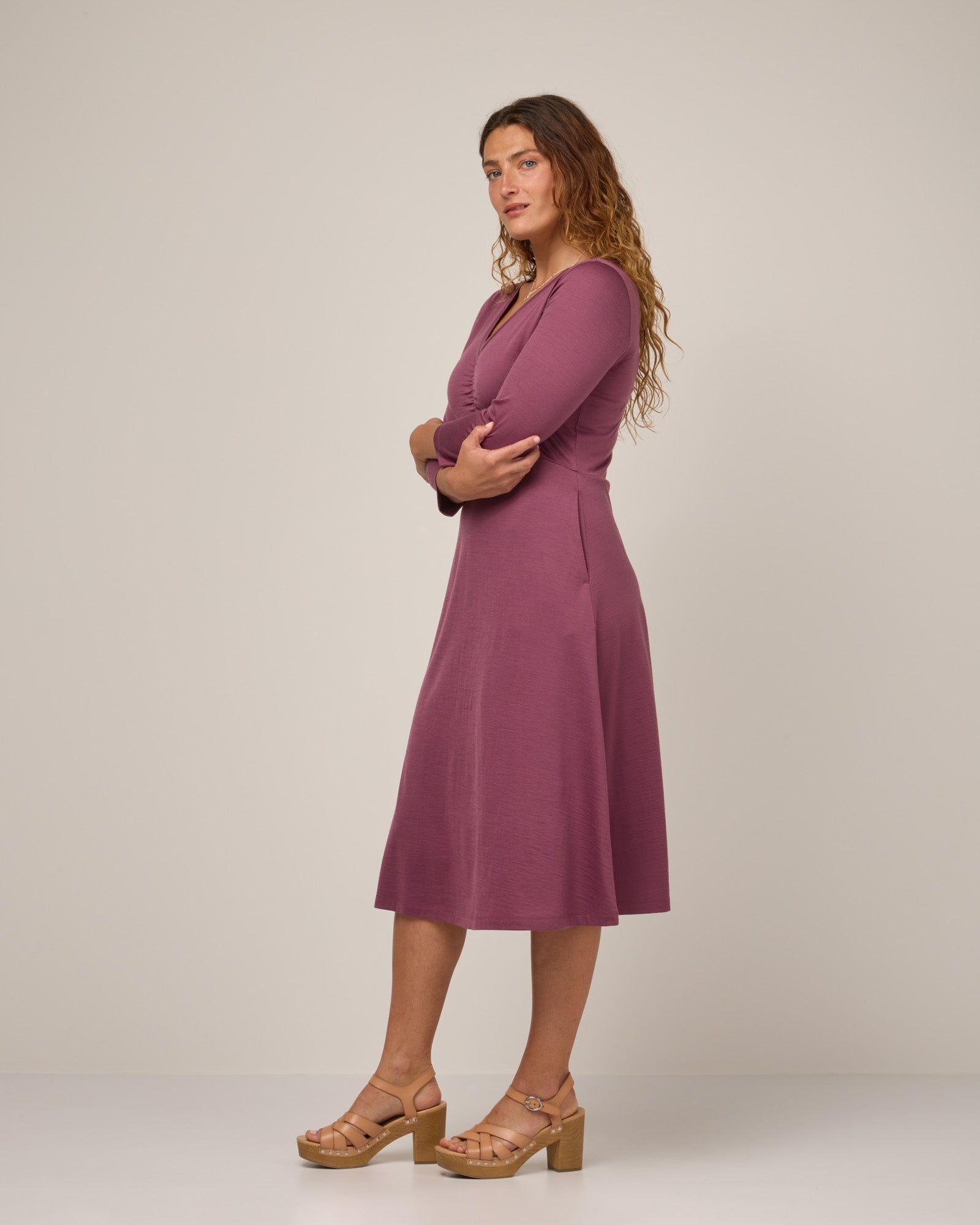 Robe froncée Emilia