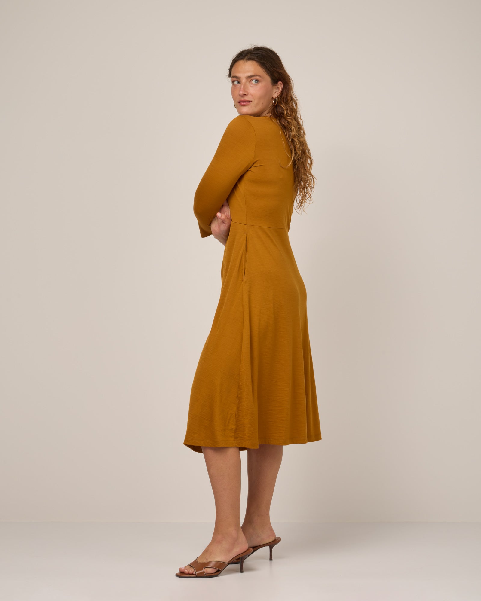 Robe froncée Emilia