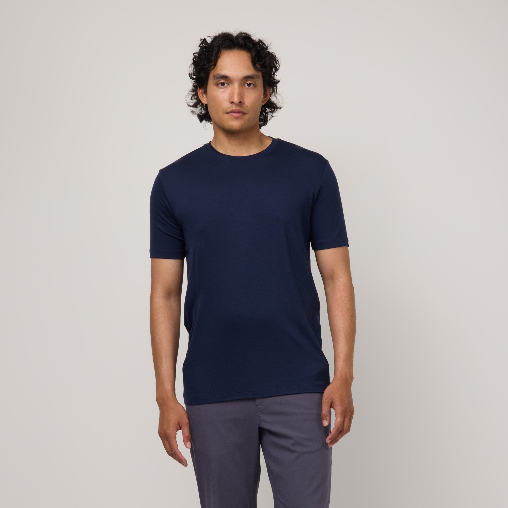 T-shirt ras du cou Signature pour homme