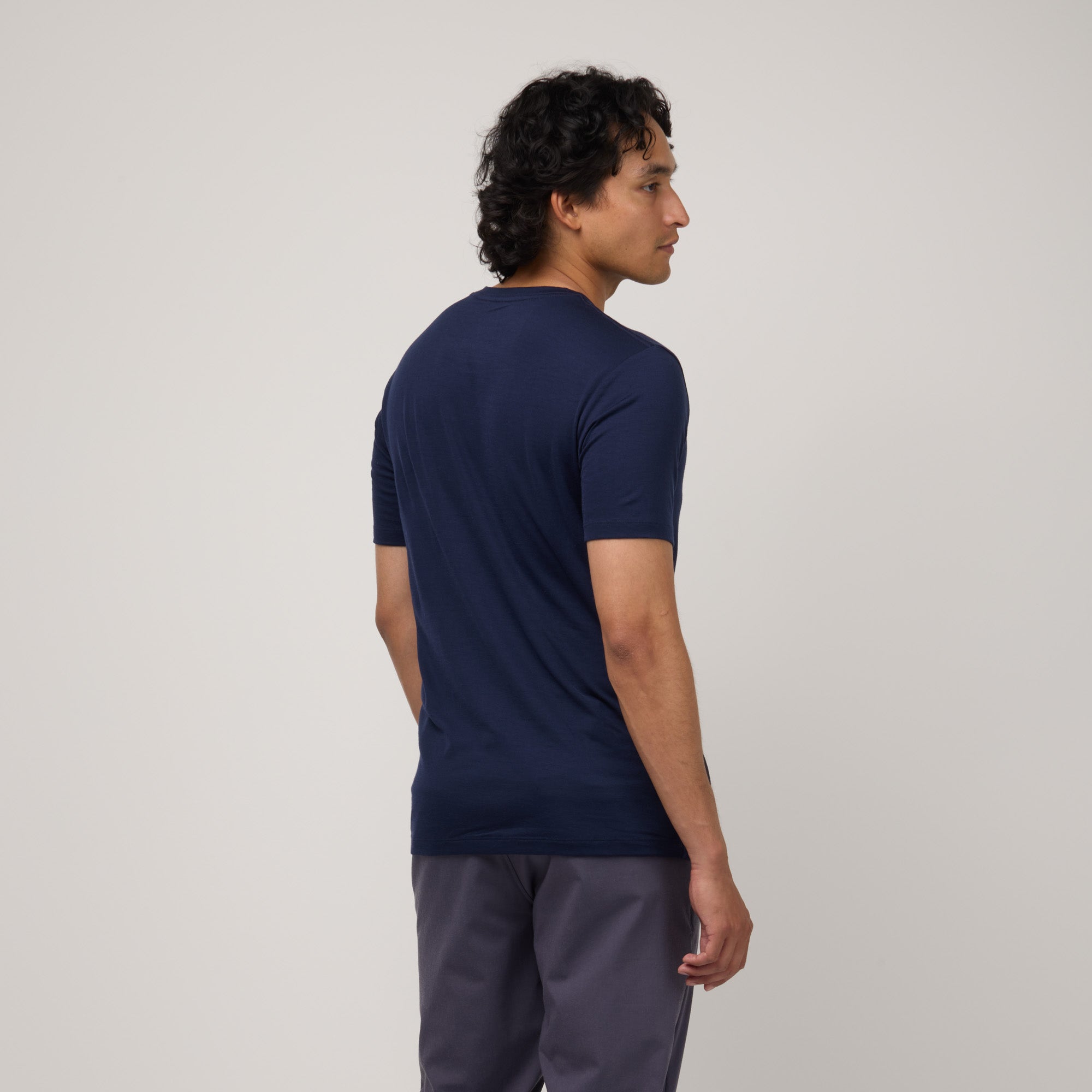 T-shirt ras du cou Signature pour homme