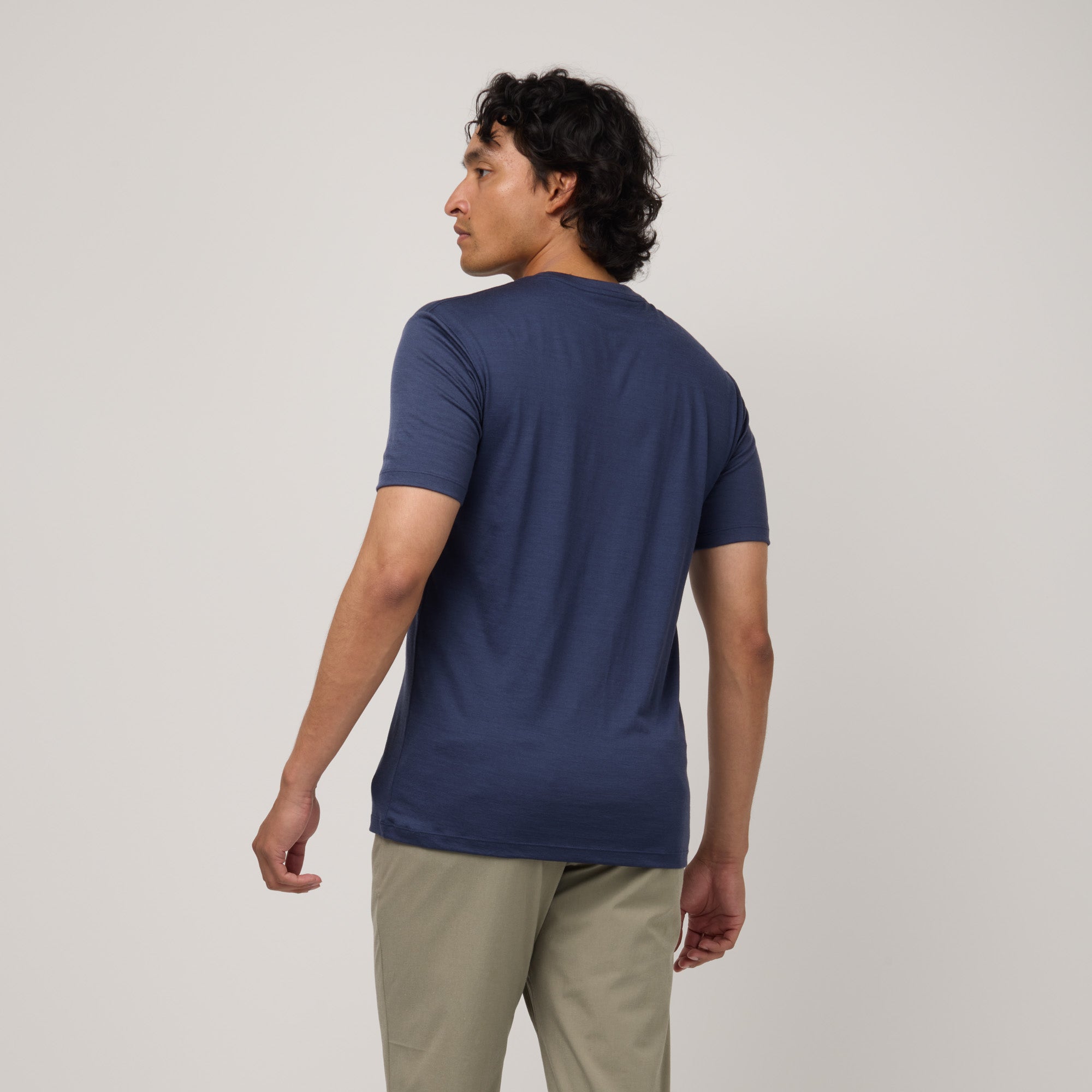 T-shirt ras du cou Signature pour homme