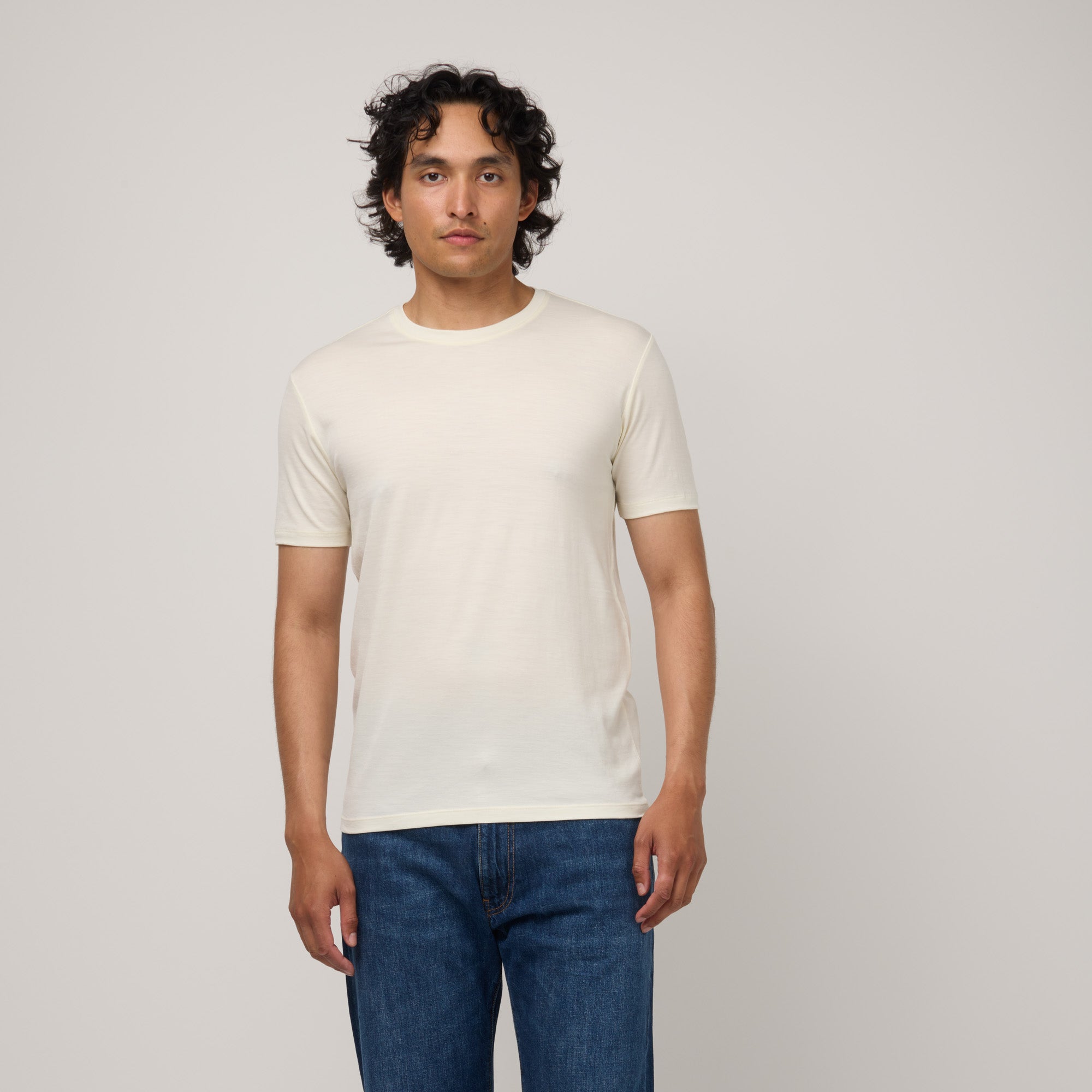 T-shirt ras du cou Signature pour homme