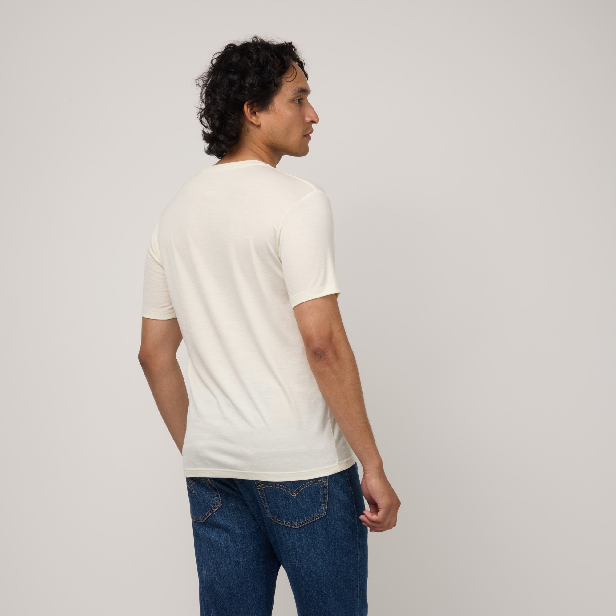 T-shirt ras du cou Signature pour homme