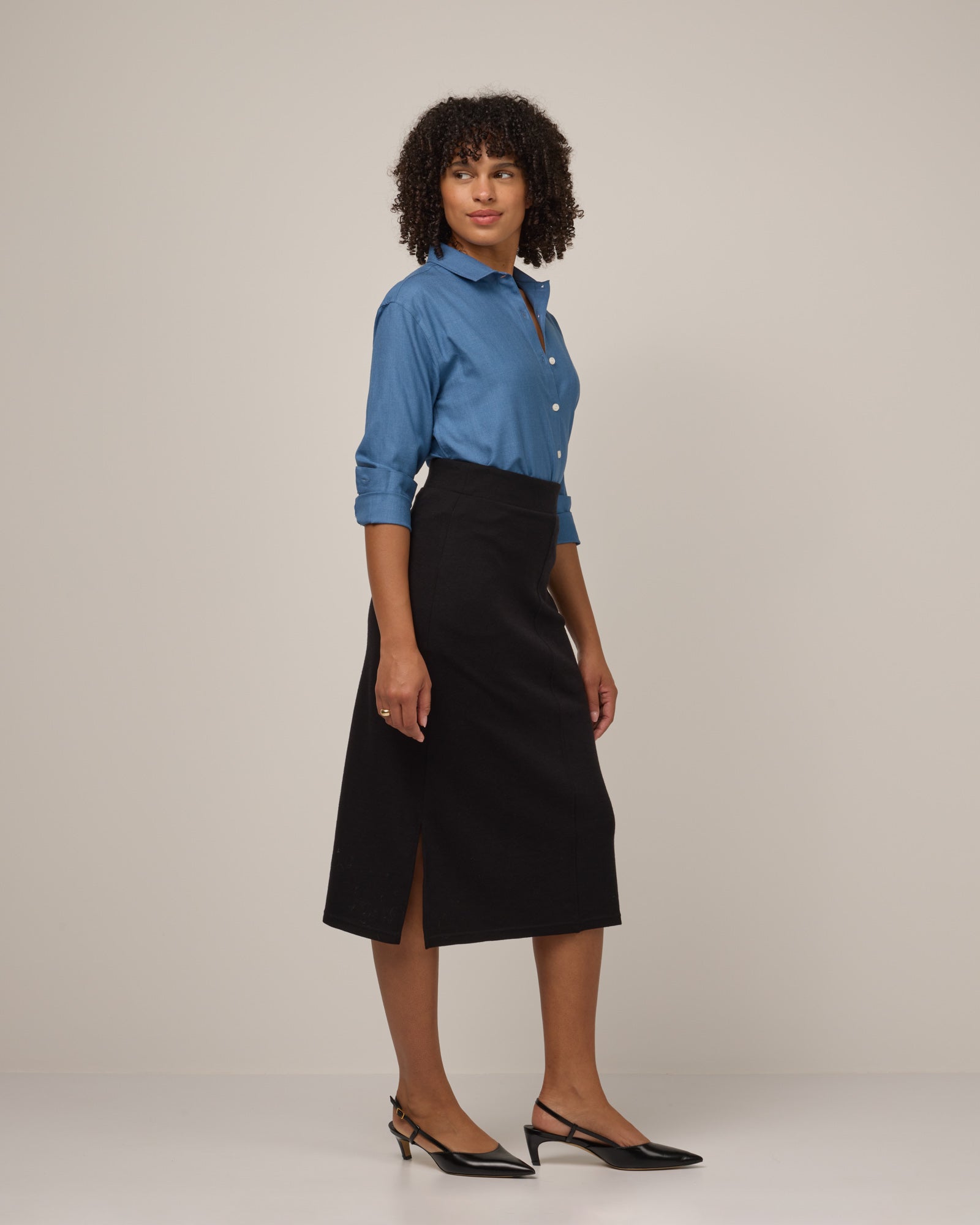 Jupe midi Liz