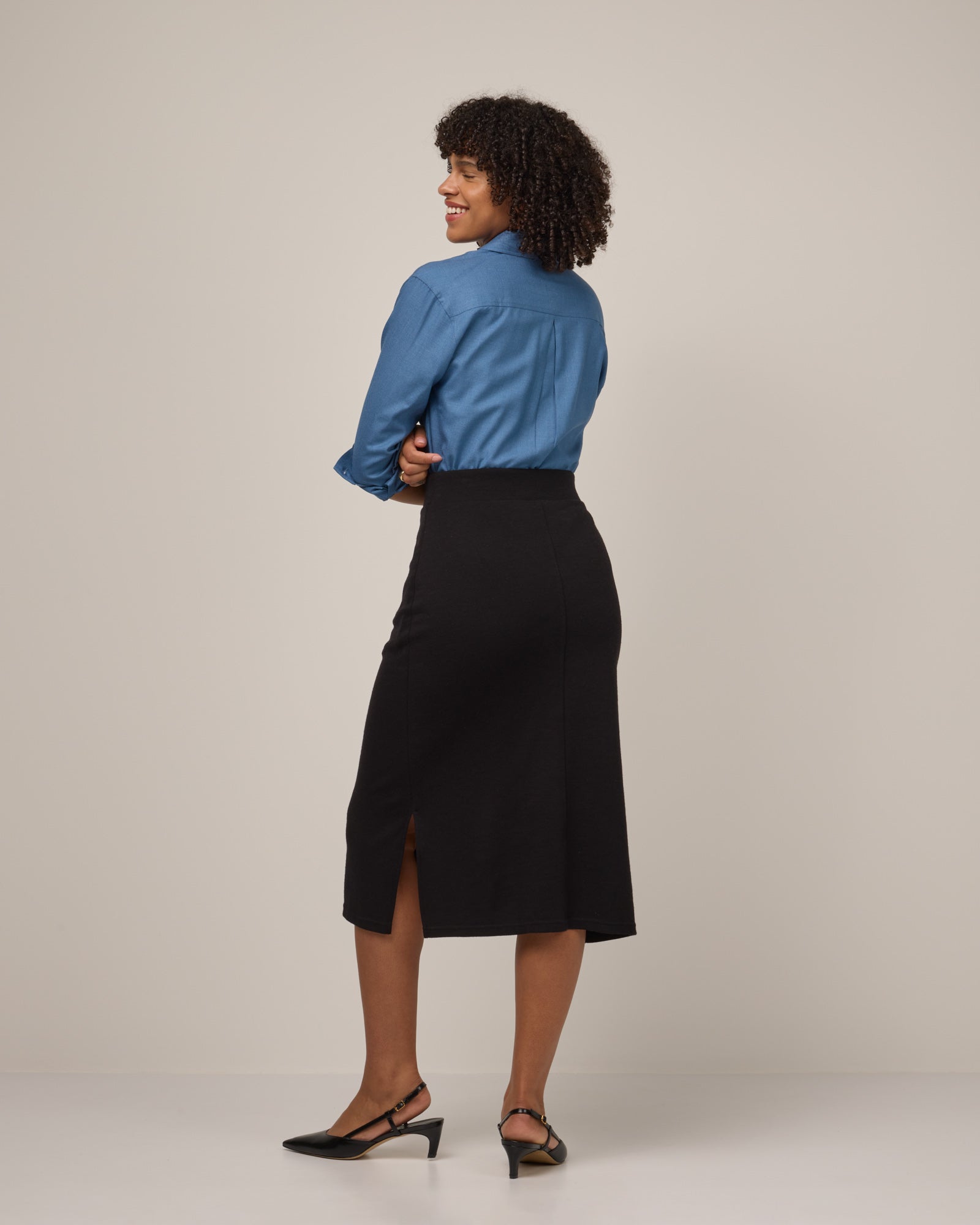 Jupe midi Liz