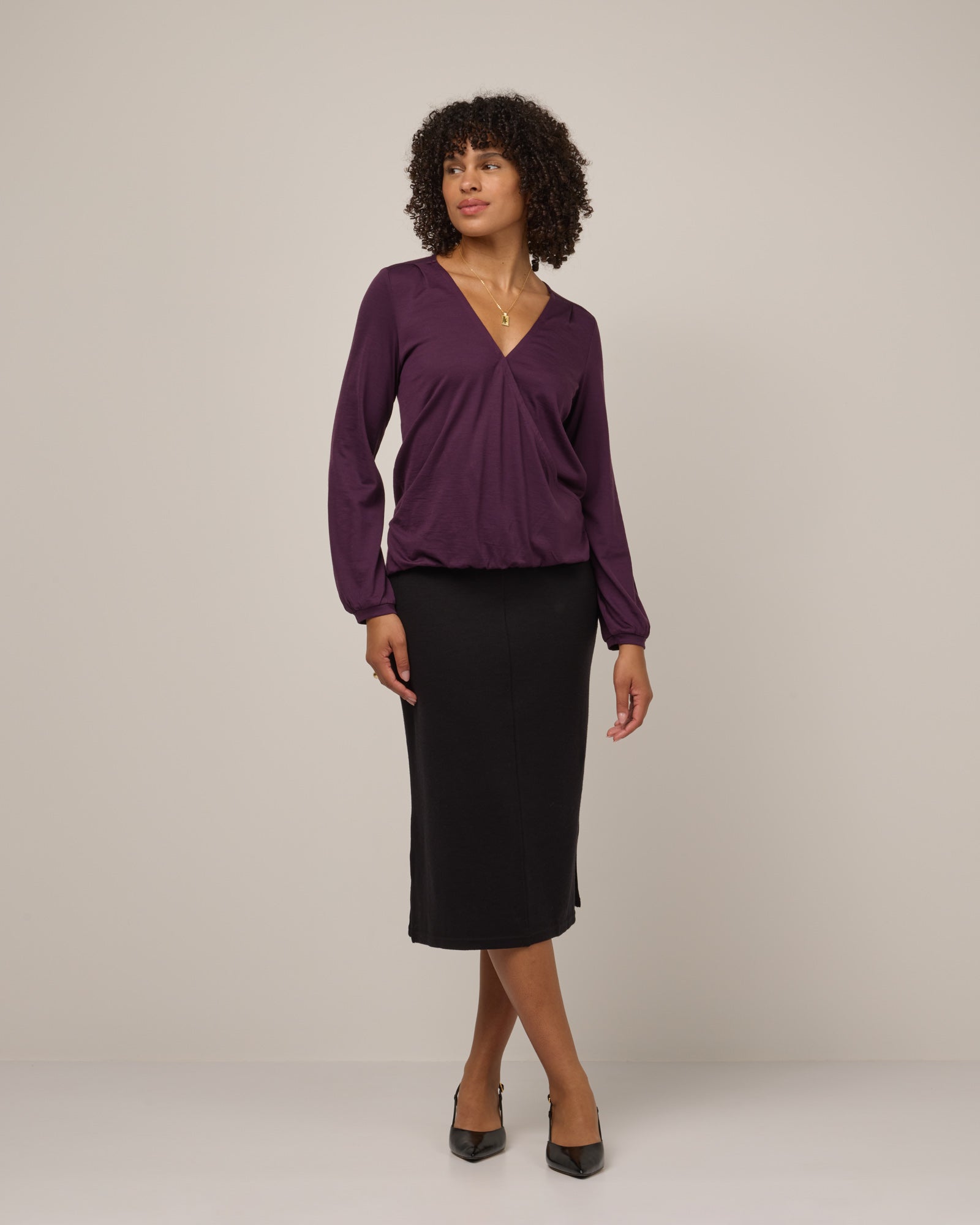 Haut à surplis Diana