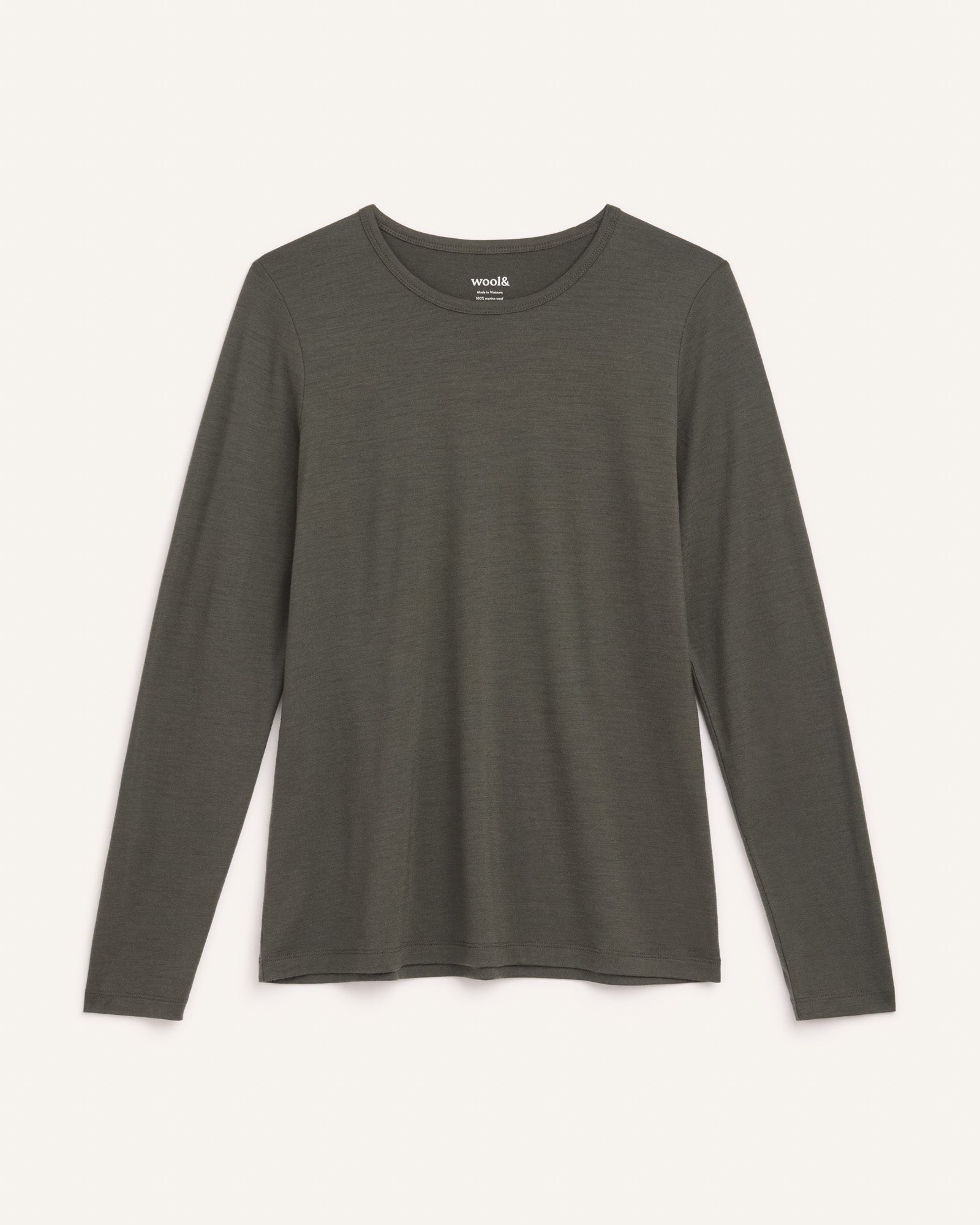 T-shirt ajusté Sloan 100 % laine