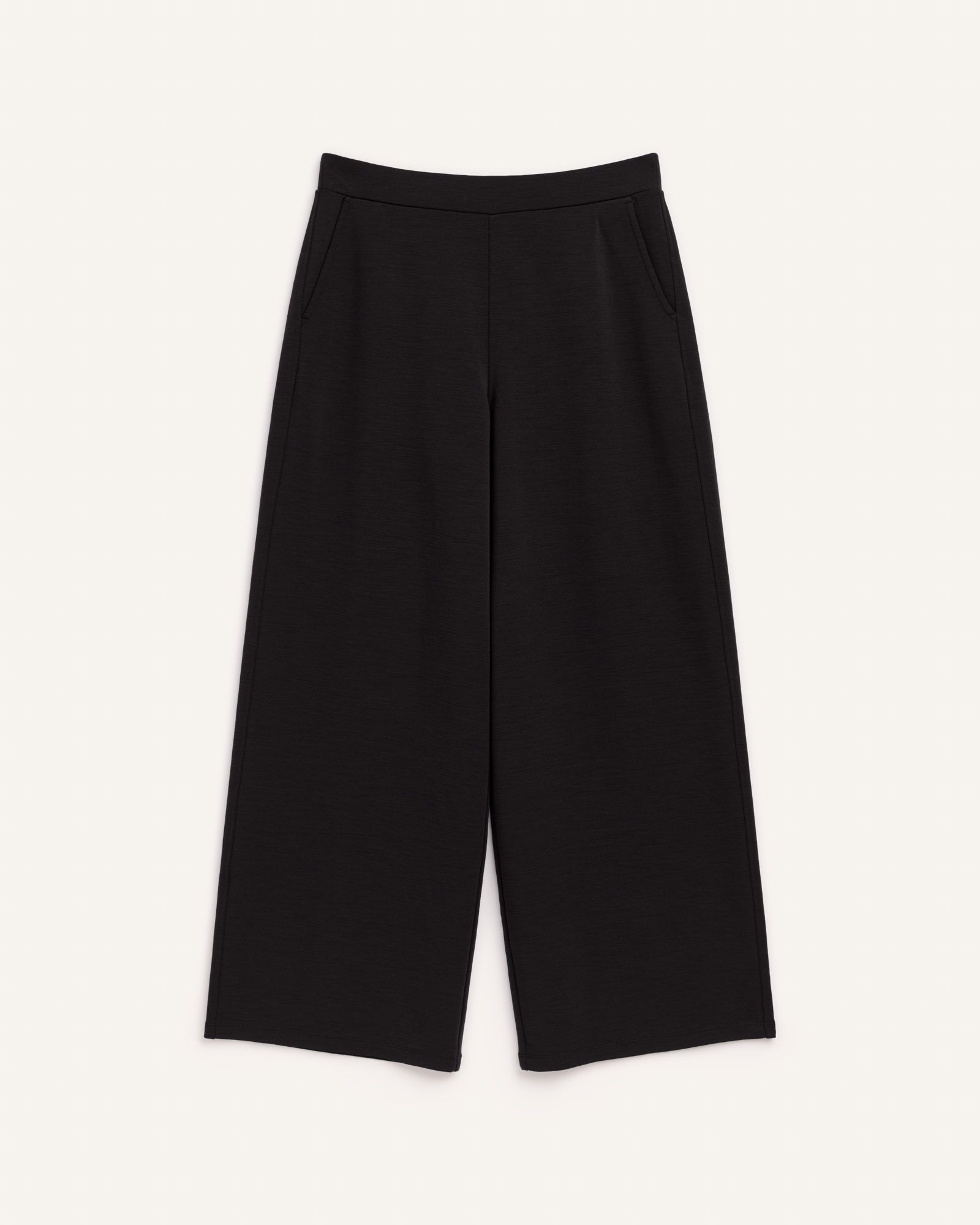 Pantalon Ponte à jambe large Lane