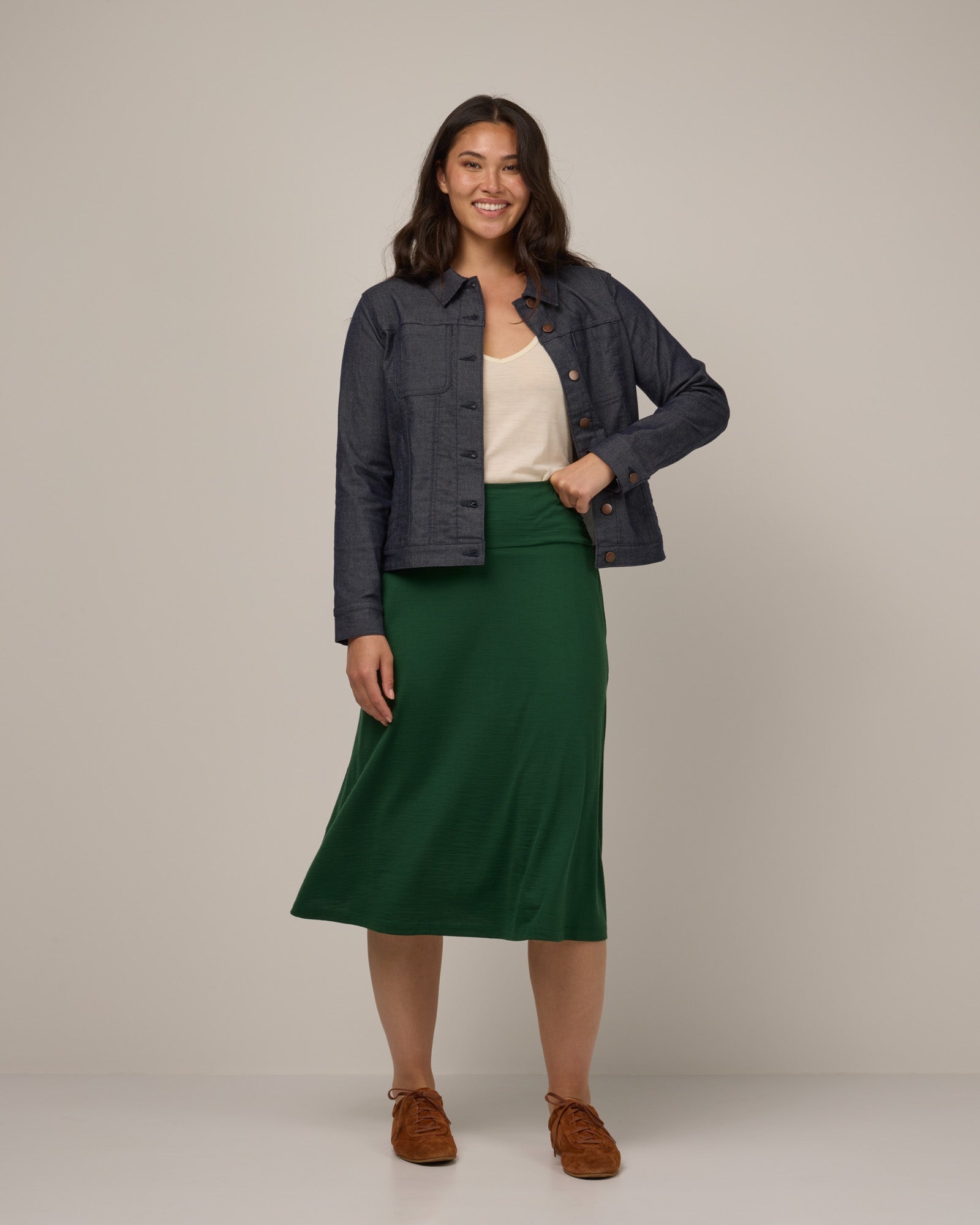 Jupe midi Helena