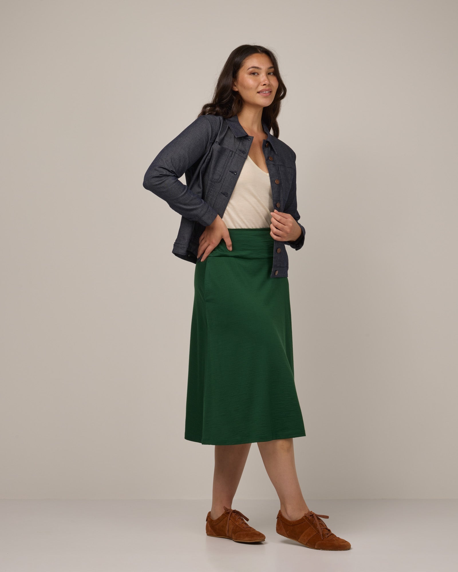 Jupe midi Helena