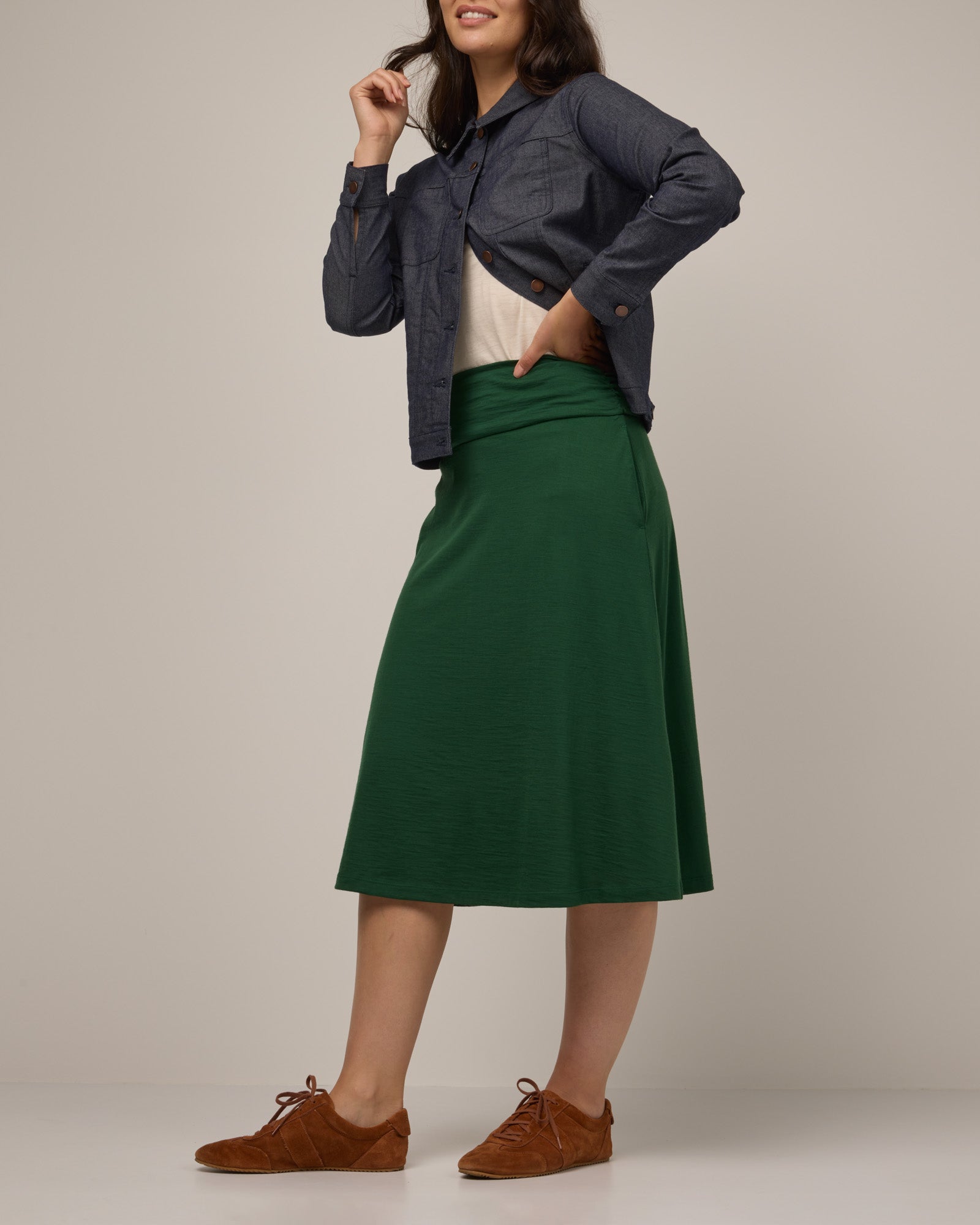 Jupe midi Helena