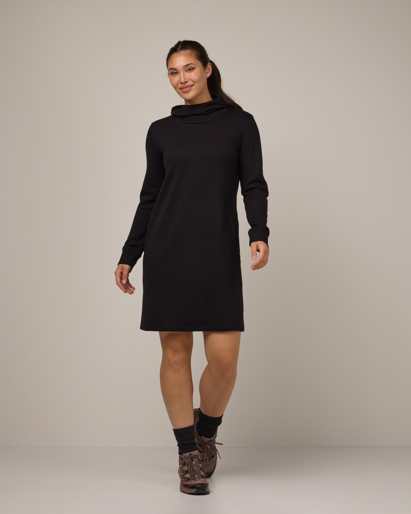 Robe à col bénitier Mikayla