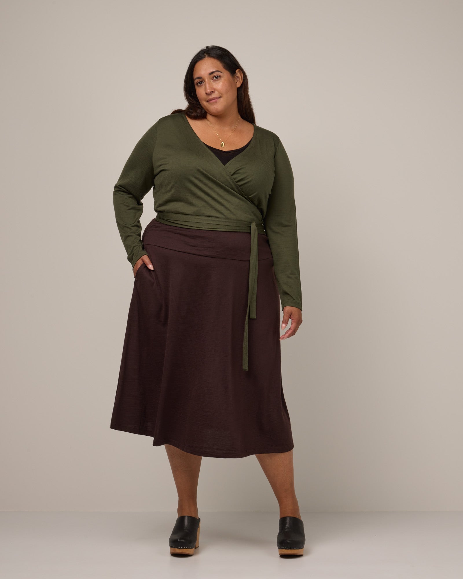 Jupe midi Helena
