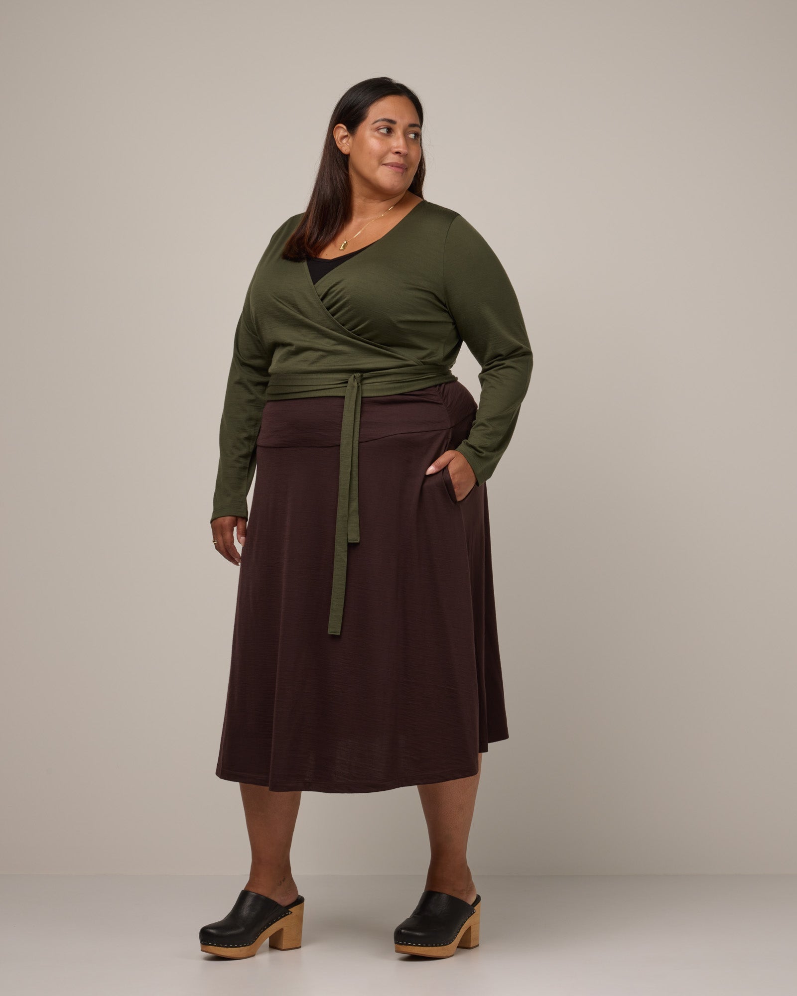Jupe midi Helena