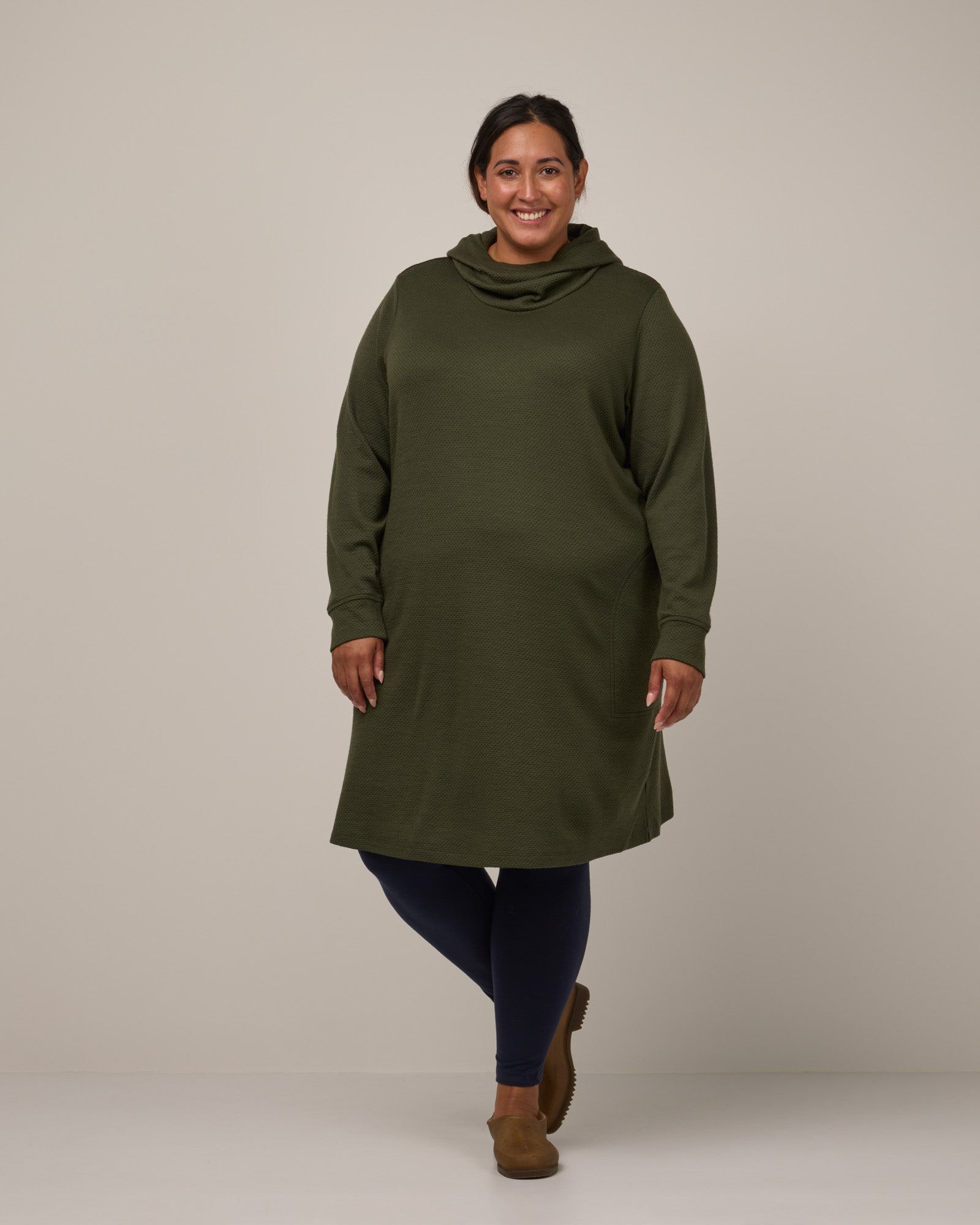 Robe à col bénitier Mikayla