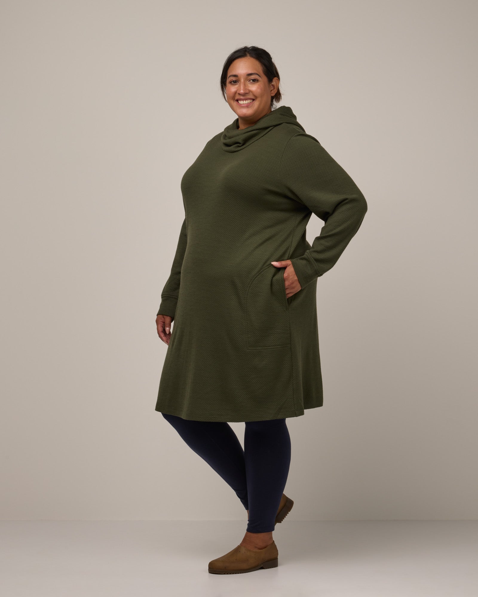 Robe à col bénitier Mikayla