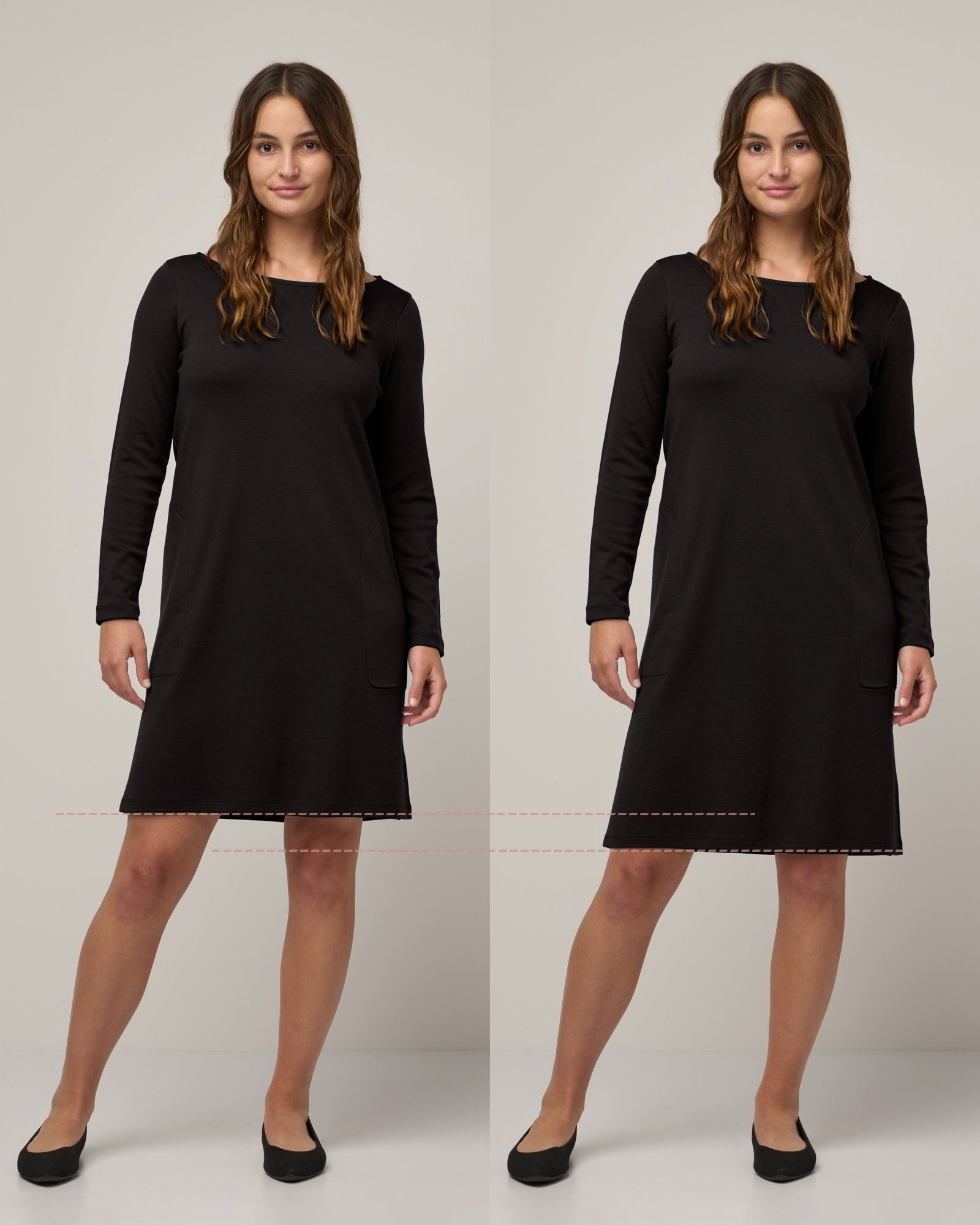 Robe droite Margo